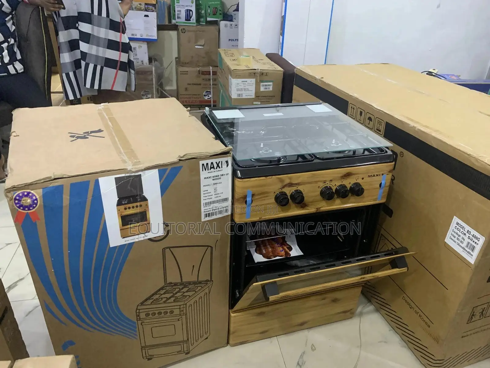 Maxi 6060 Cooker – Premium 3b+1p Wood Model