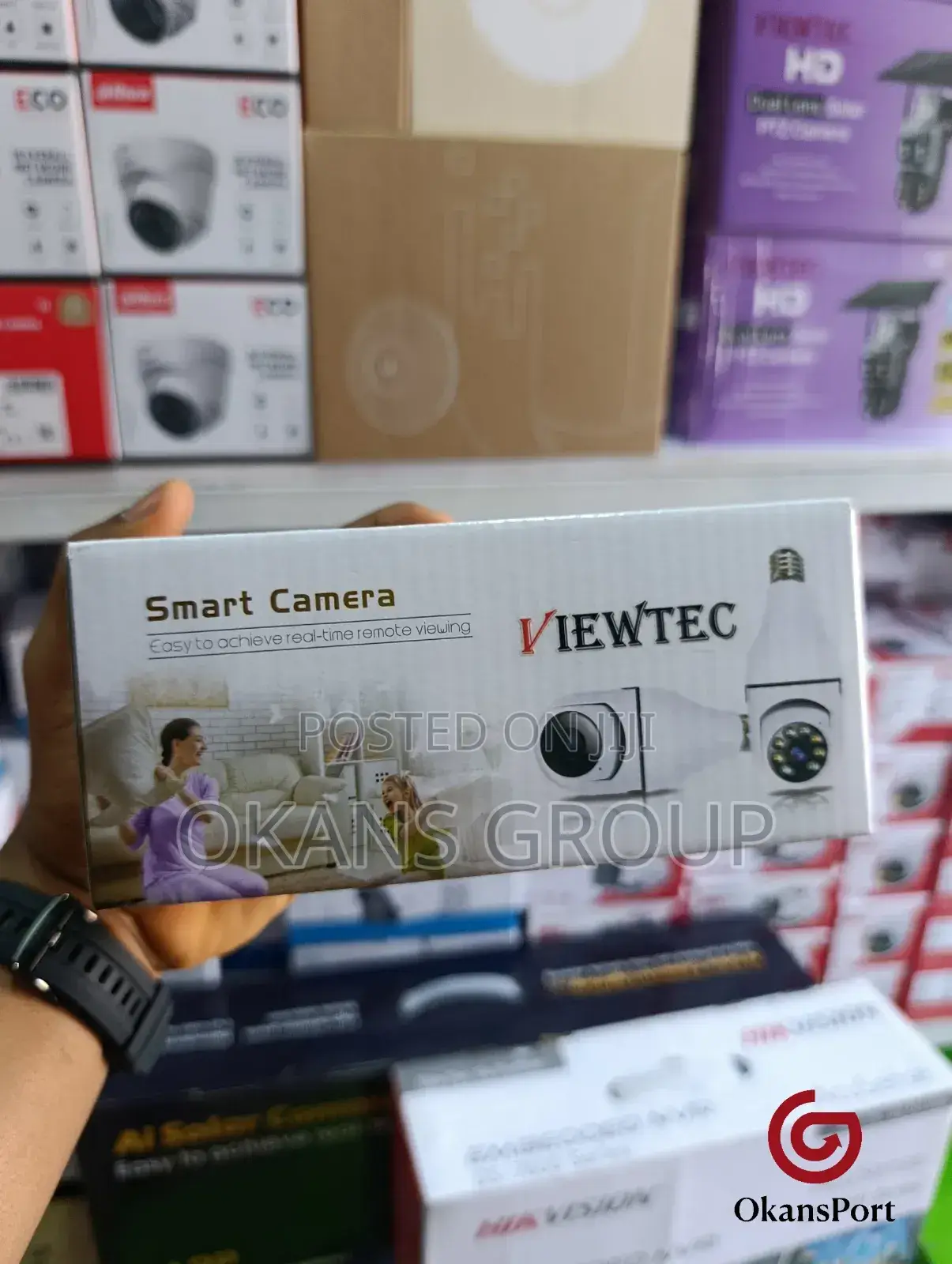 Viewtec Smart Wifi Camera – Indoor/Outdoor Full Hd Surveillance
