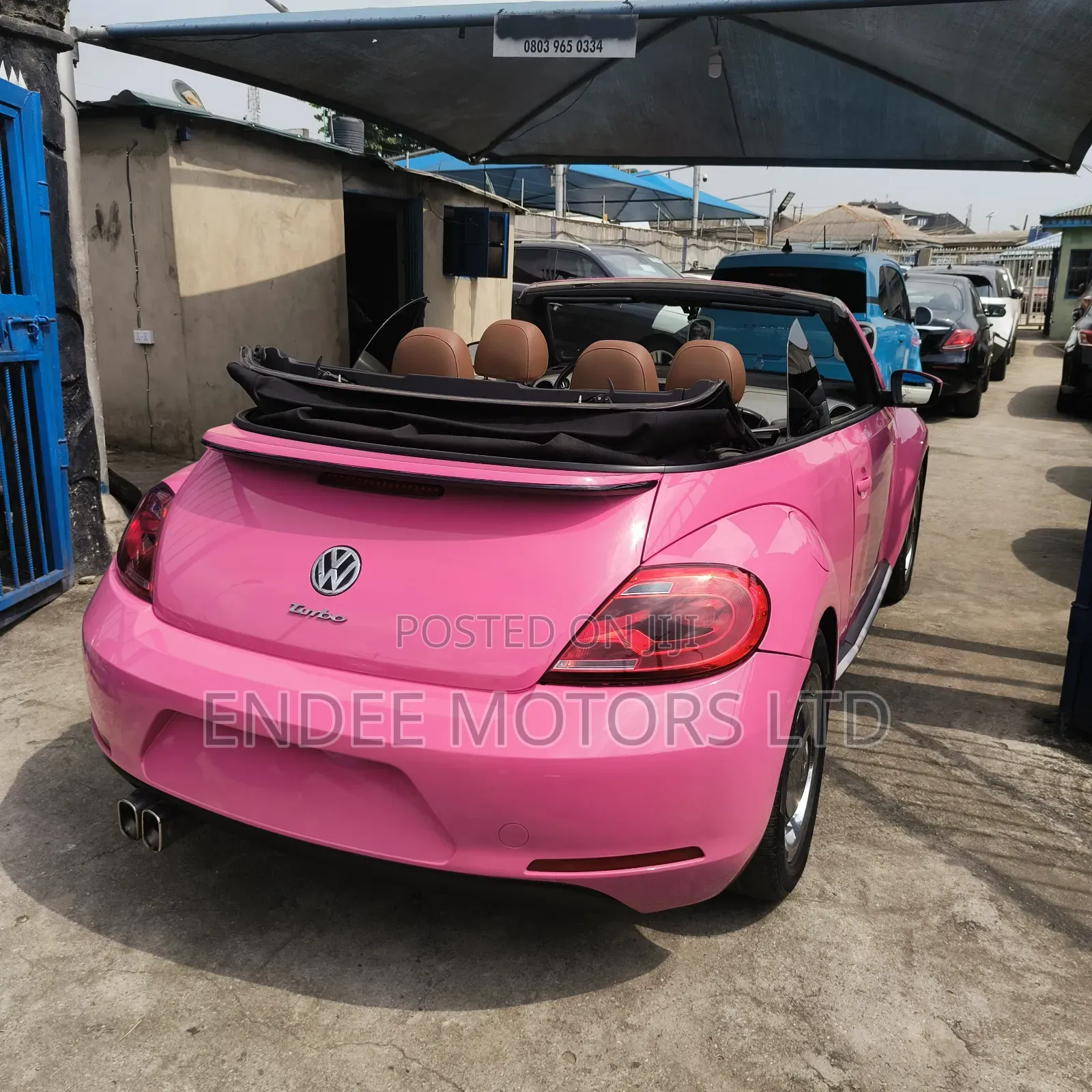 Volkswagen Beetle 1.8T SE Convertible 2016 Pink