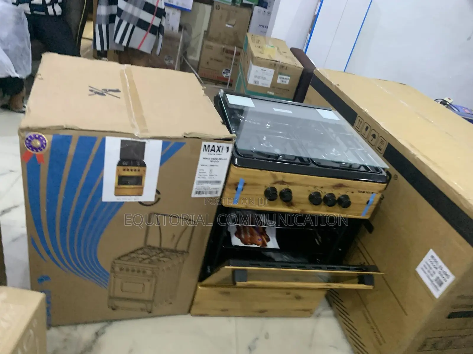 Maxi Wood 6060 Cooker – Multi-Function Burner System