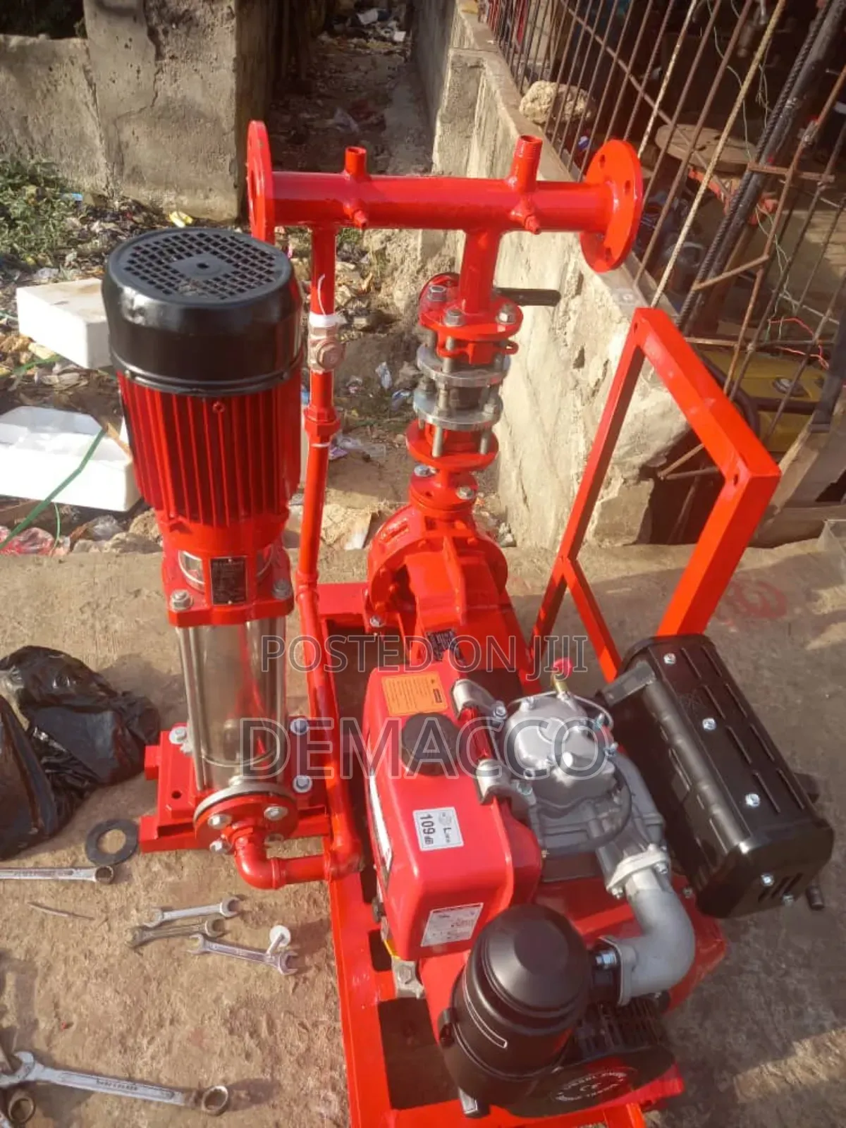 Fire Hydrant Pump Machine 10kw