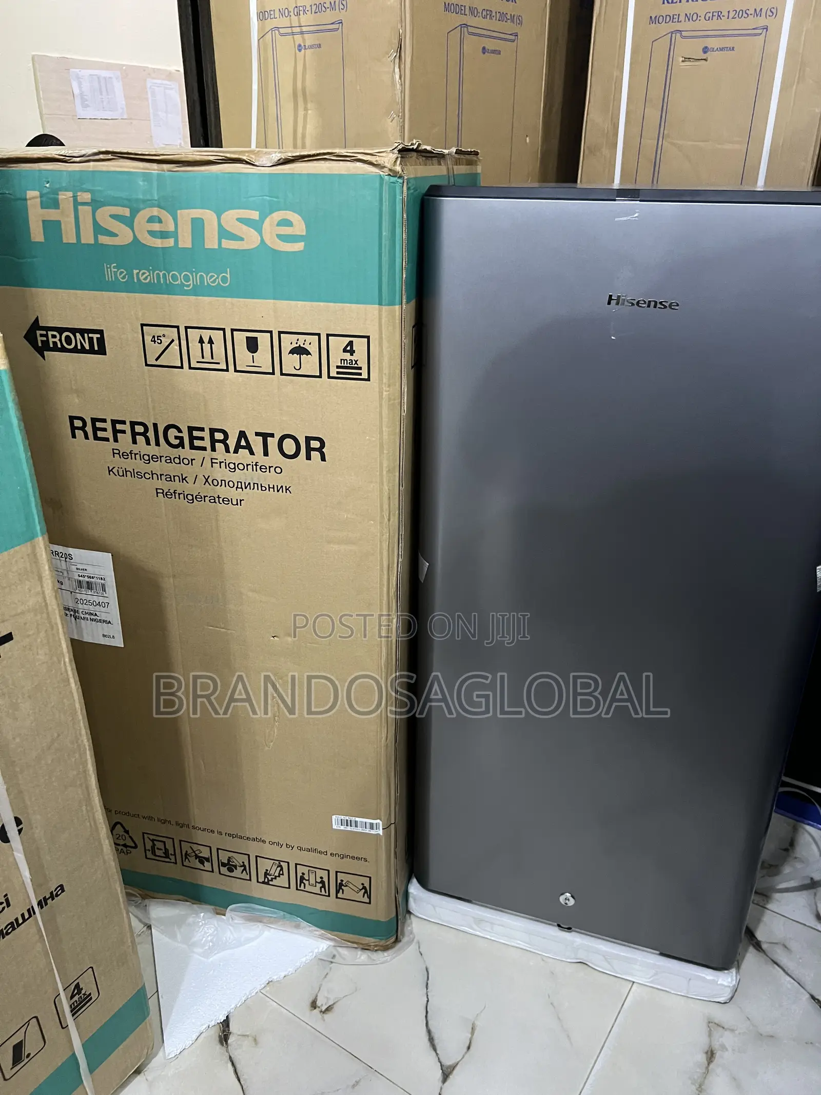 Hisense 150l Rr20s Fridge With Beverage Shelf Storage