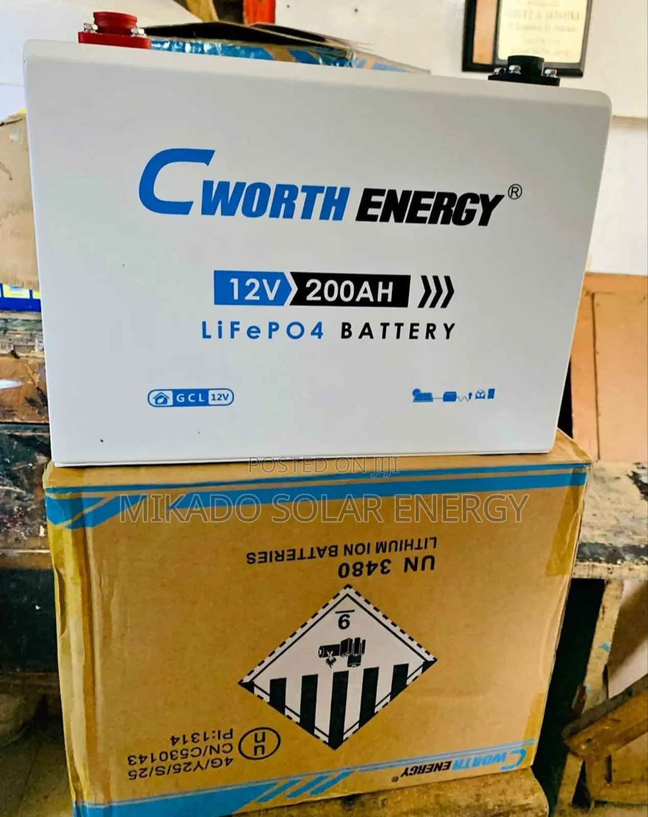 200ah 12v Cworth Lithium Iron (Lifepo4) Battery – High Performance
