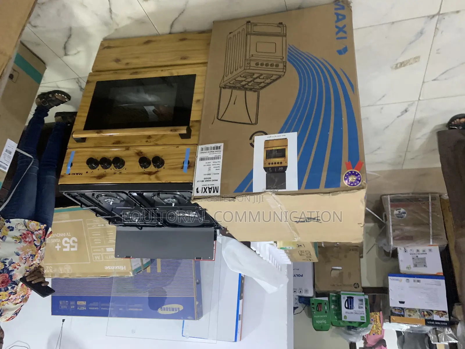 Maxi 6060 Wood Cooker – Multi-Burner Kitchen Appliance