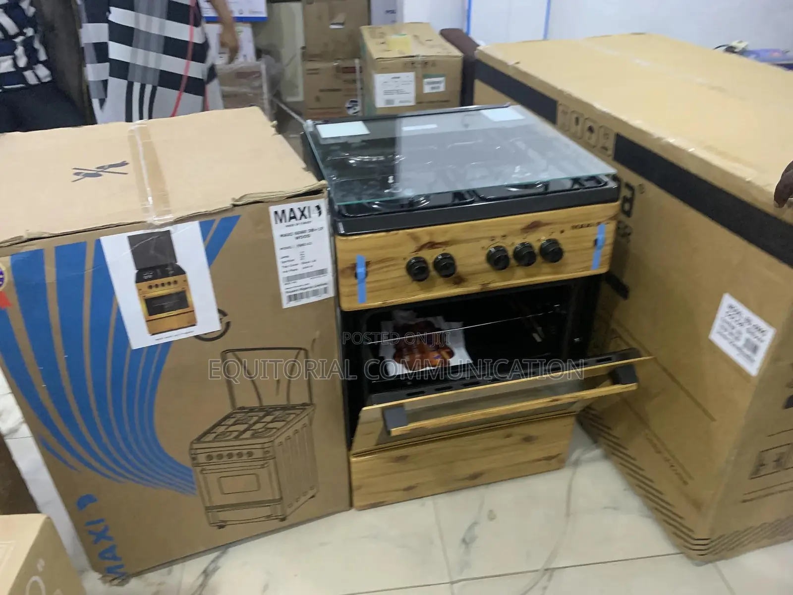 Maxi 6060 Wood Cooker – Multi-Burner Kitchen Appliance