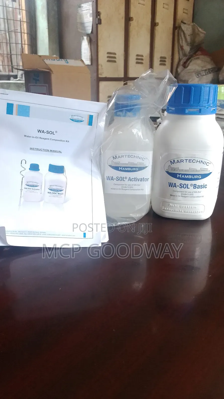 Water in Oil Reagent Composition Kit