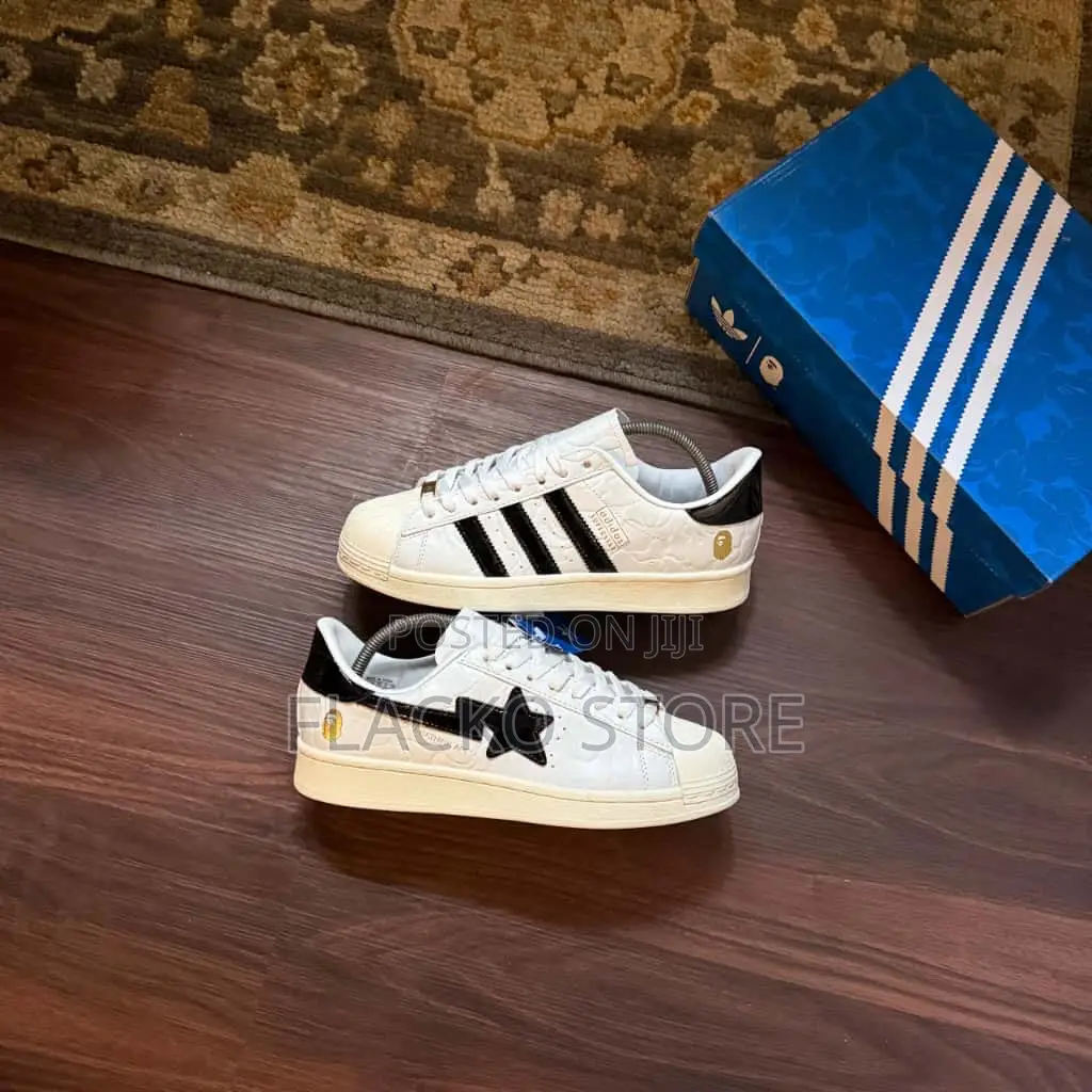 Original Bape X Adidas Superstar 80s Vintage Sneakers