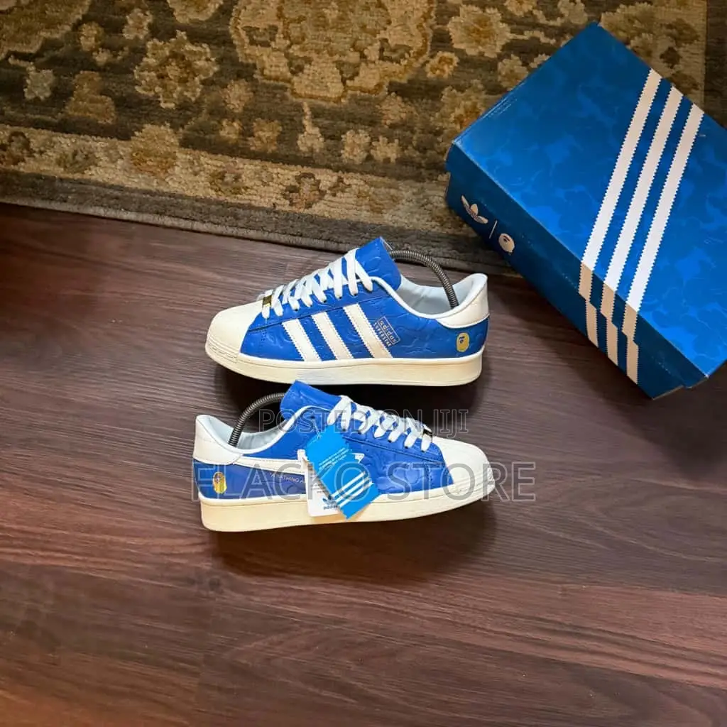 Original Bape X Adidas Superstar 80s Vintage Sneakers