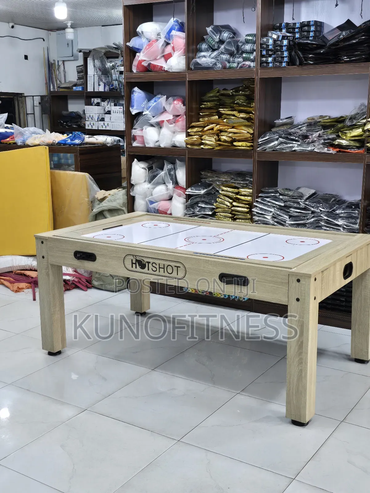 6ft 4-in-1 Multi-Game Table – Pool, Hockey, Tennis, Dining