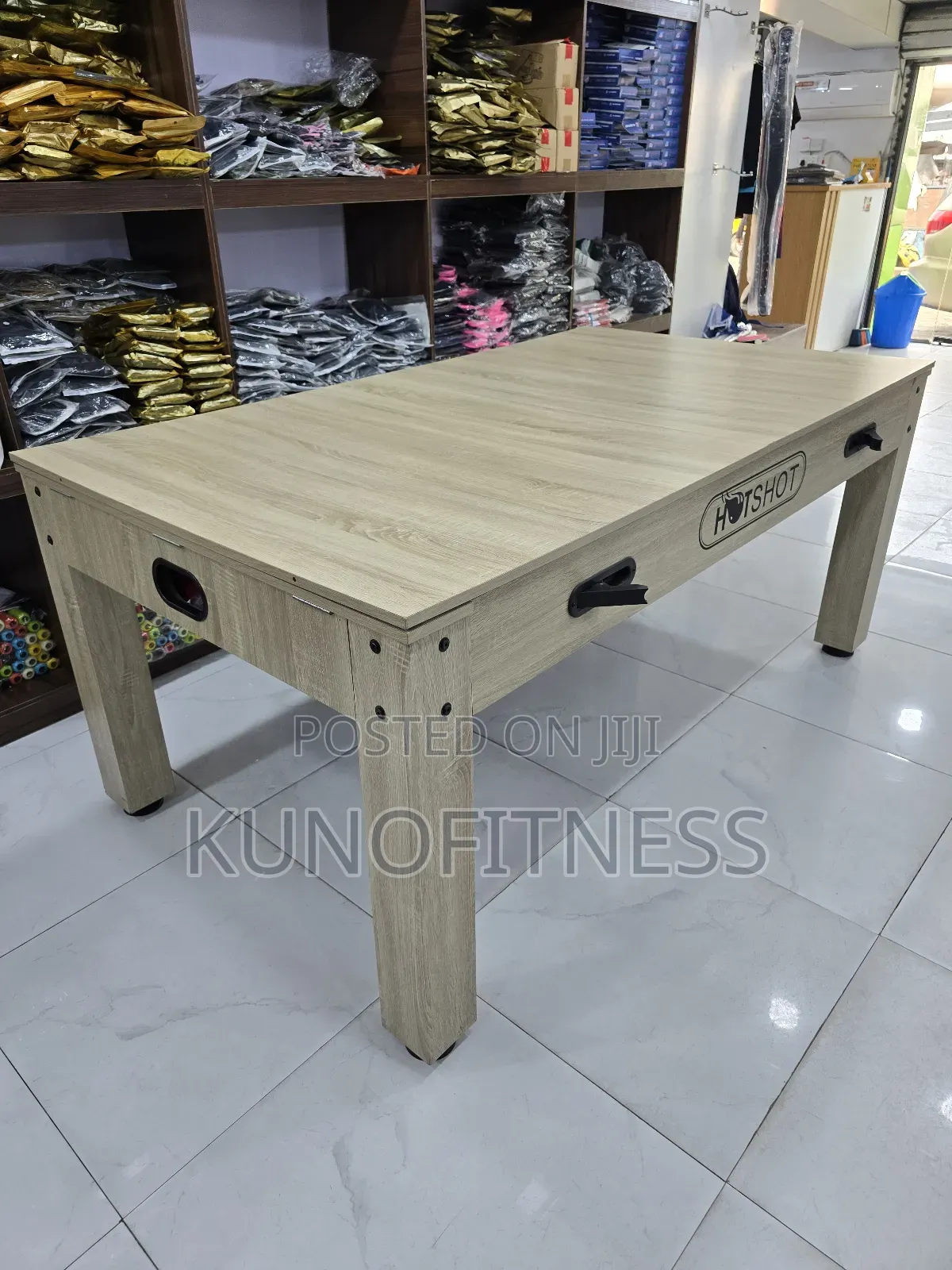 6ft 4-in-1 Multi-Game Table – Pool, Hockey, Tennis, Dining