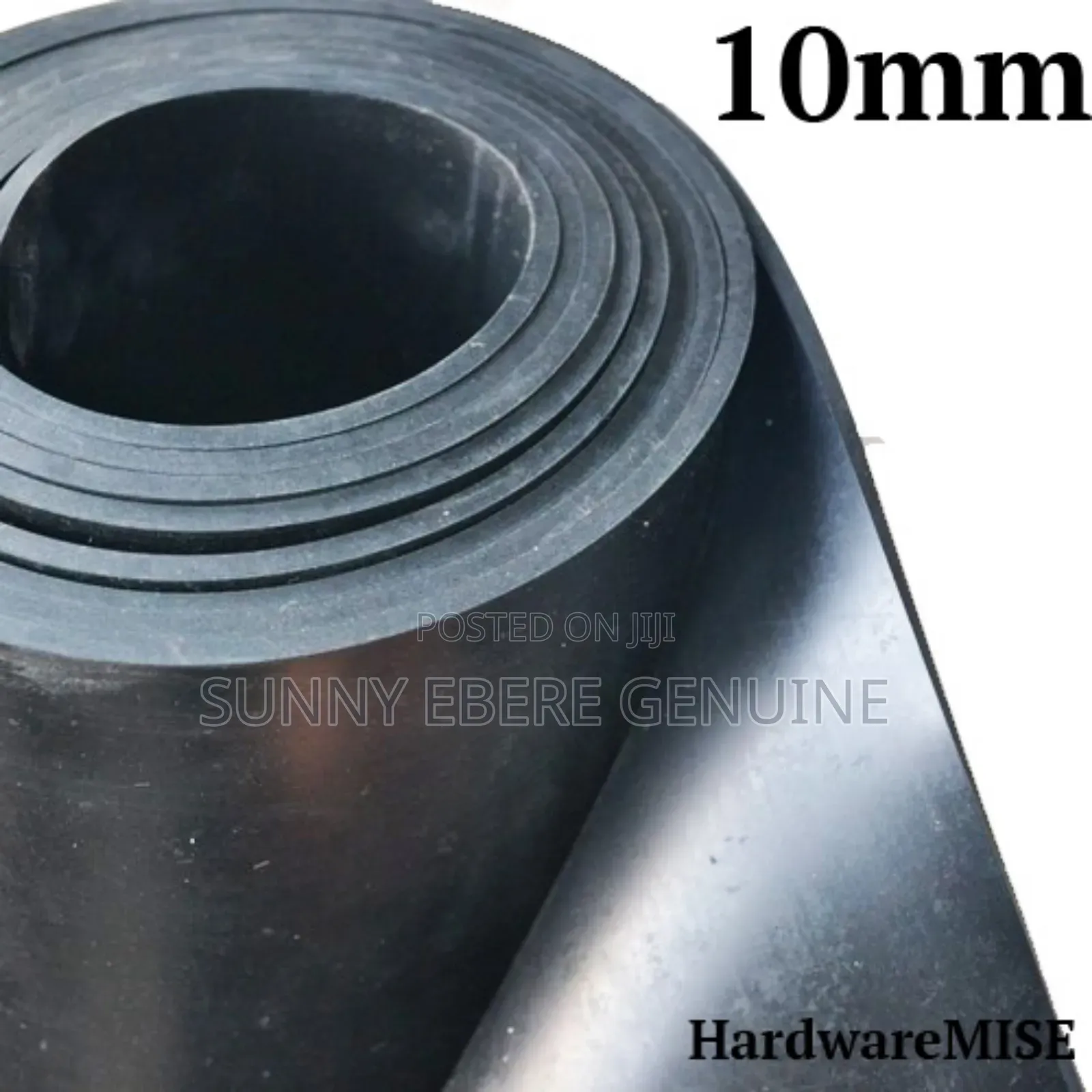 Neoprene Rubber Sheet Black