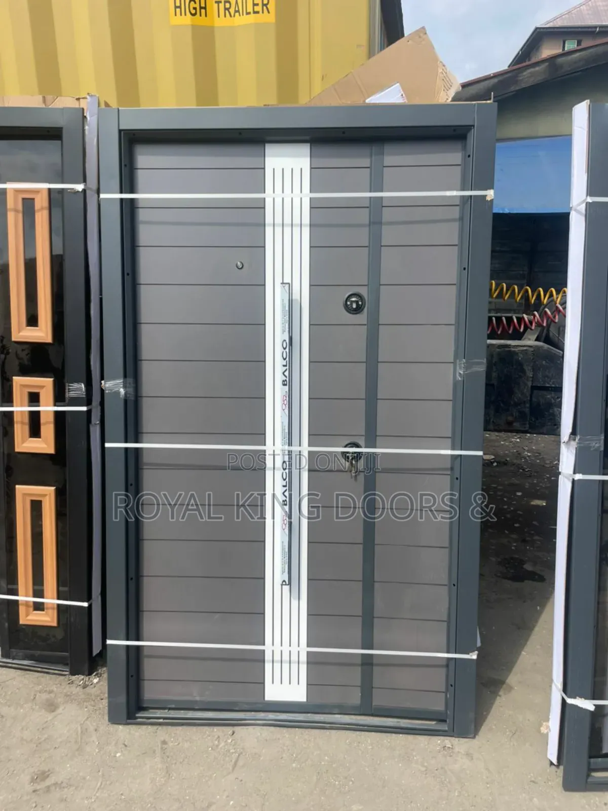 Turkish Luxury Entrance Doors Strong Security Doors