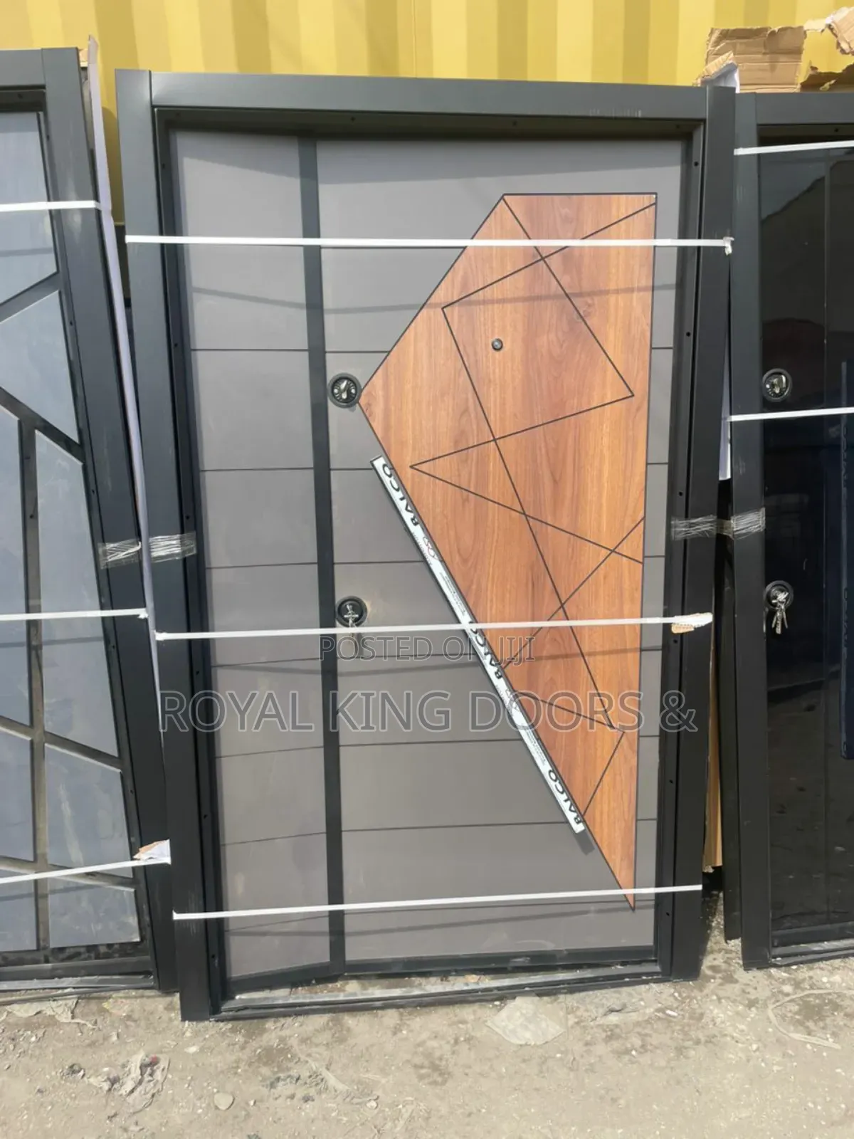 Turkish Luxury Entrance Doors Strong Security Doors