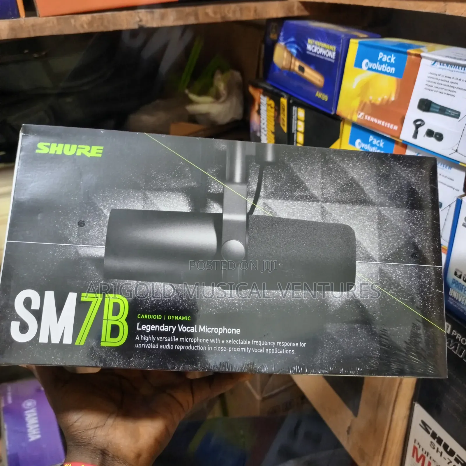 Professionals Studio Microphone Shure Sm7b Big Name