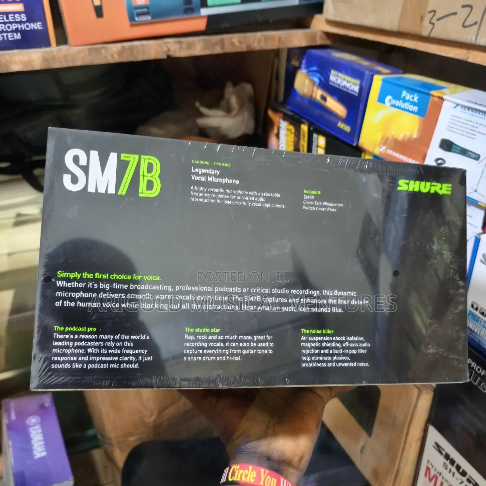 Professionals Studio Microphone Shure Sm7b Big Name