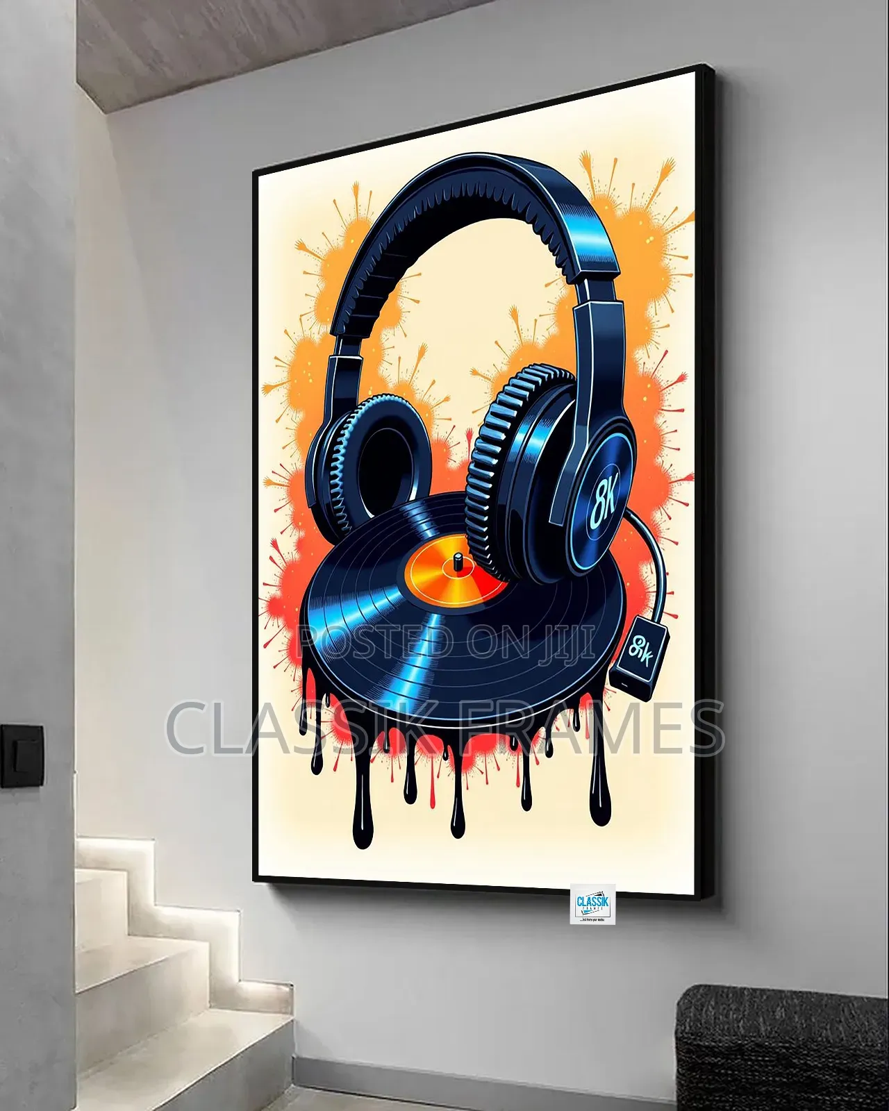 Hd Current Crates Musical Item Canvas Wall Wallarts
