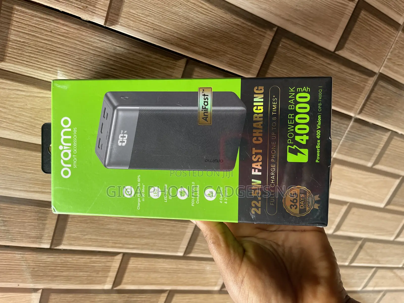 Oraimo 40000mah 22.5w