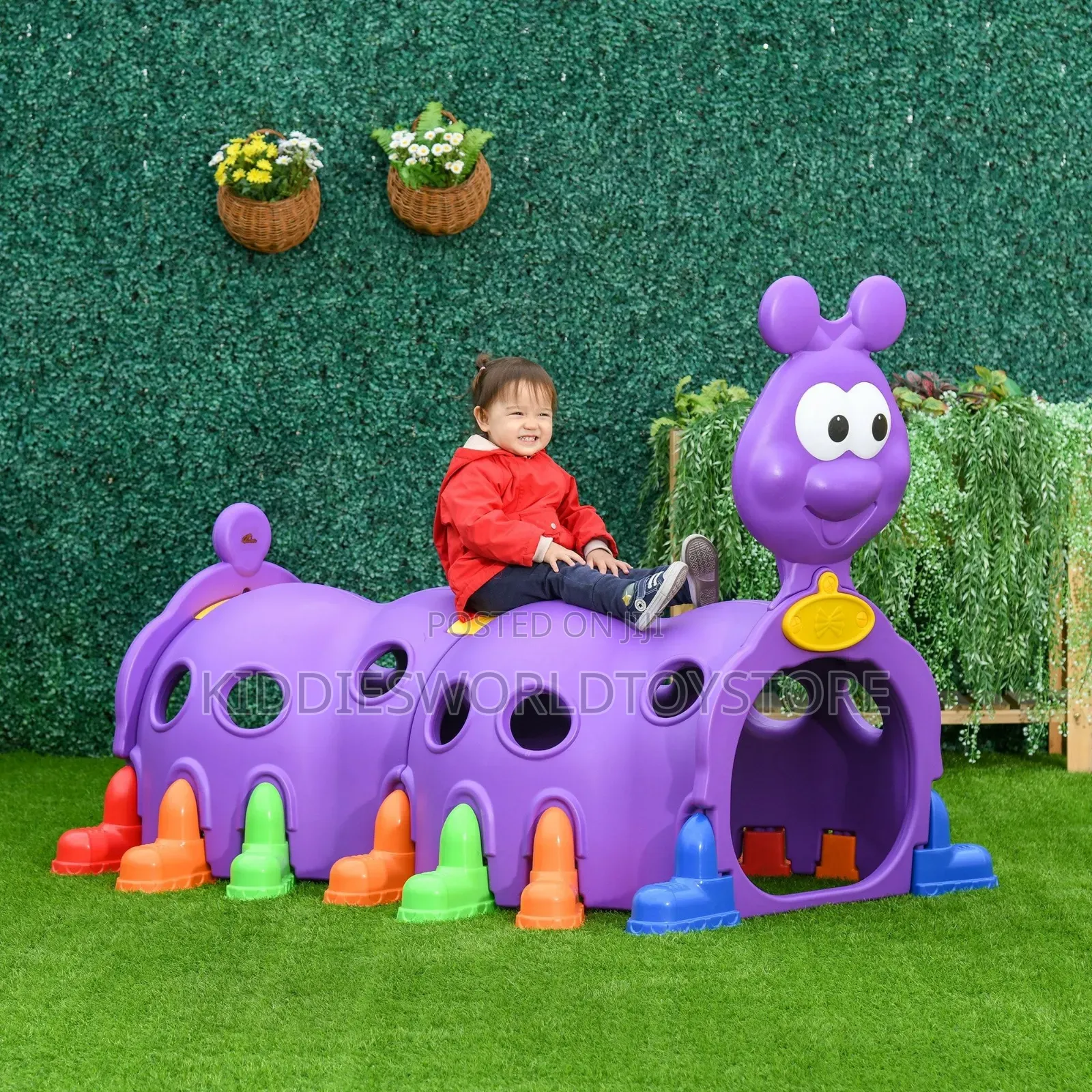 Durable Kid's Play School Tunnel