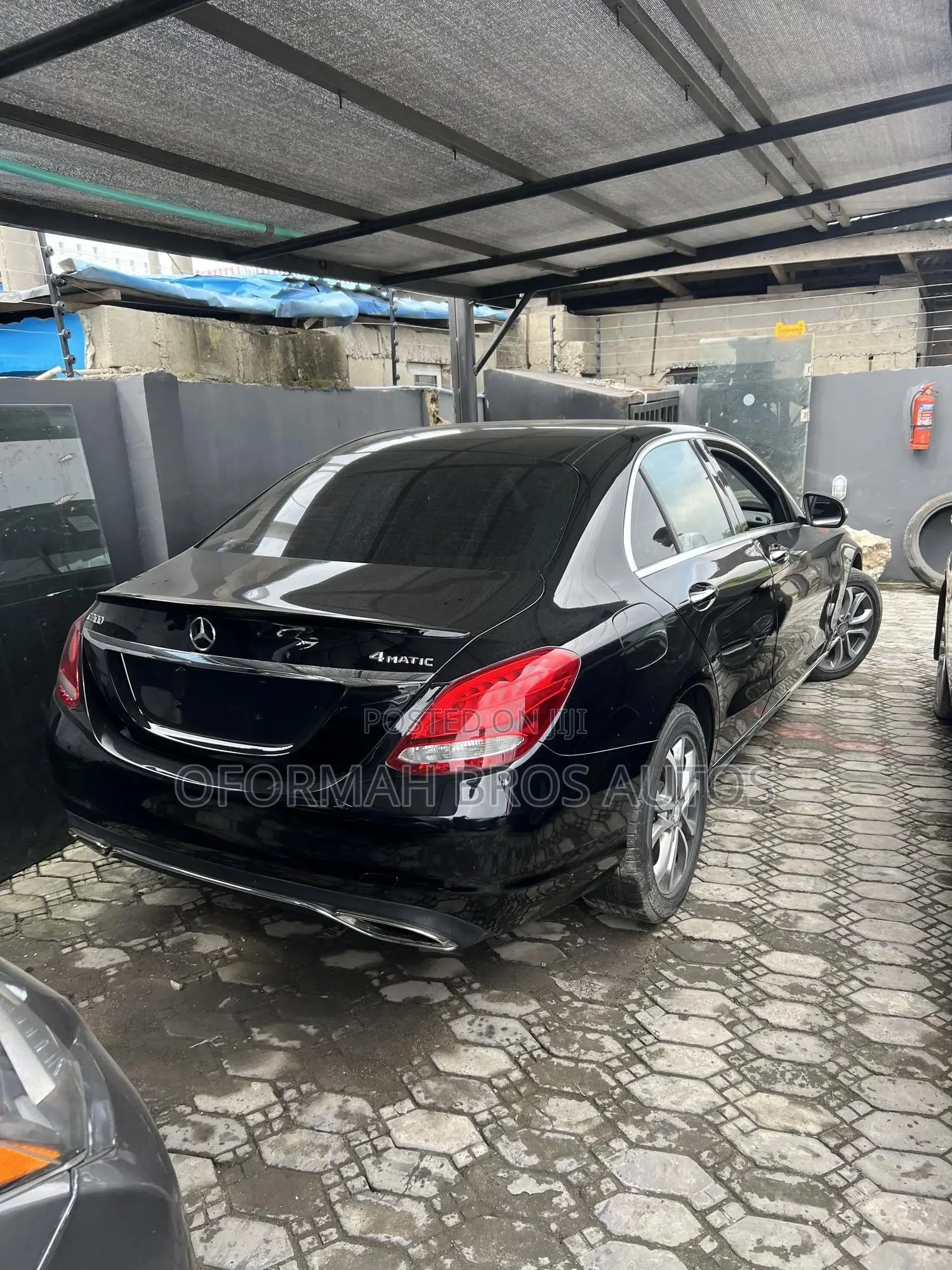 Mercedes-Benz C300 Luxury 4Matic Sedan AWD (2.0L 4cyl 7A) 2016 Black