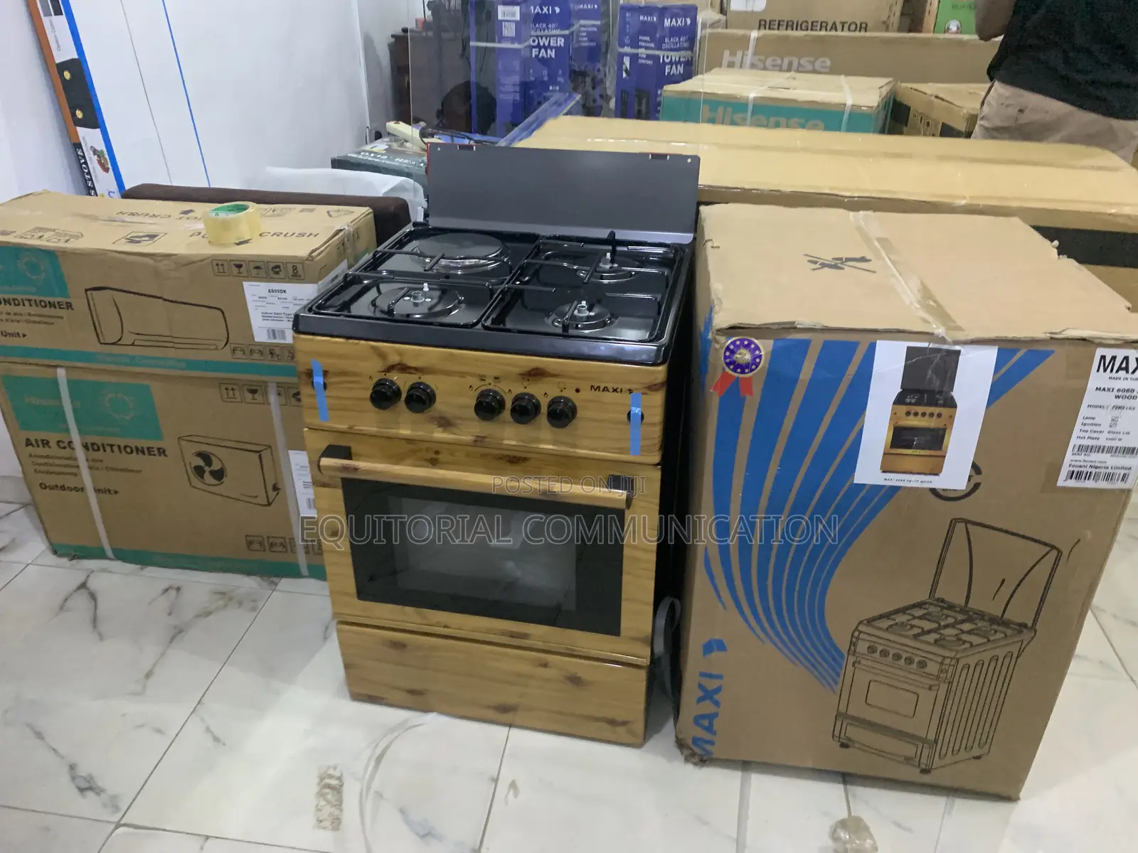 Maxi 6060 Burners – Professional Wood Cooker