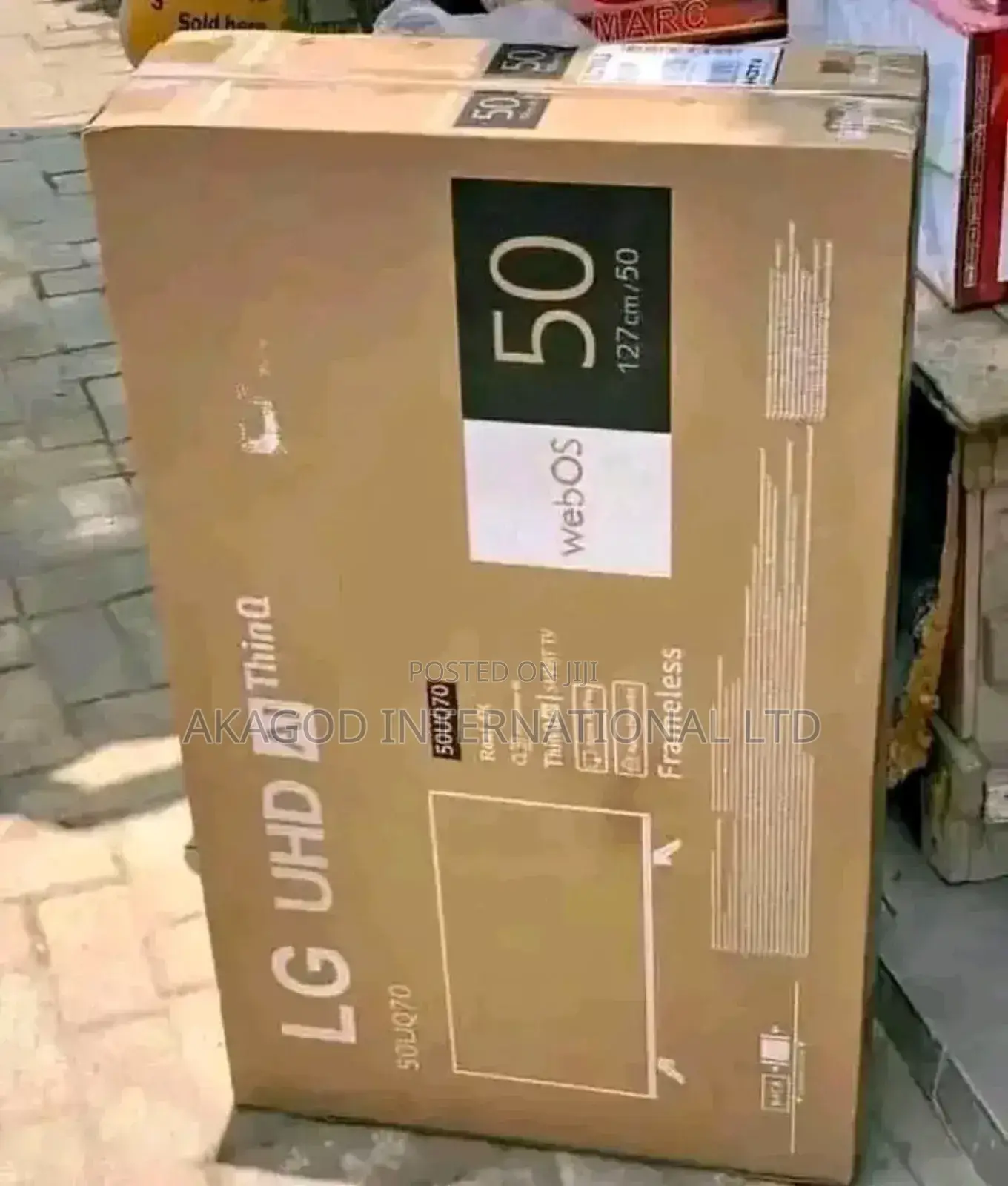 50 Inches Lg Smart Led Flamess Tv