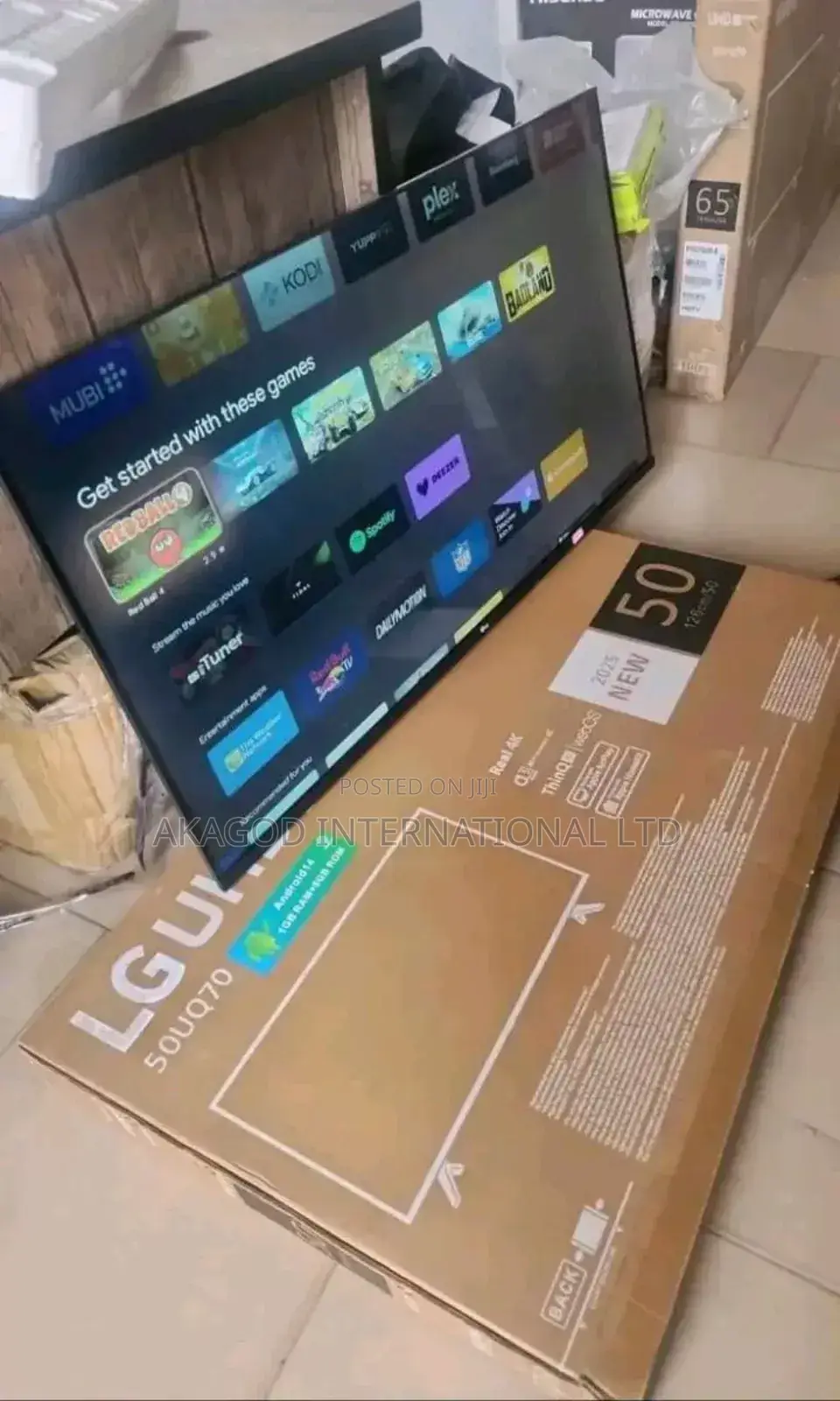 50 Inches Lg Smart Led Flamess Tv