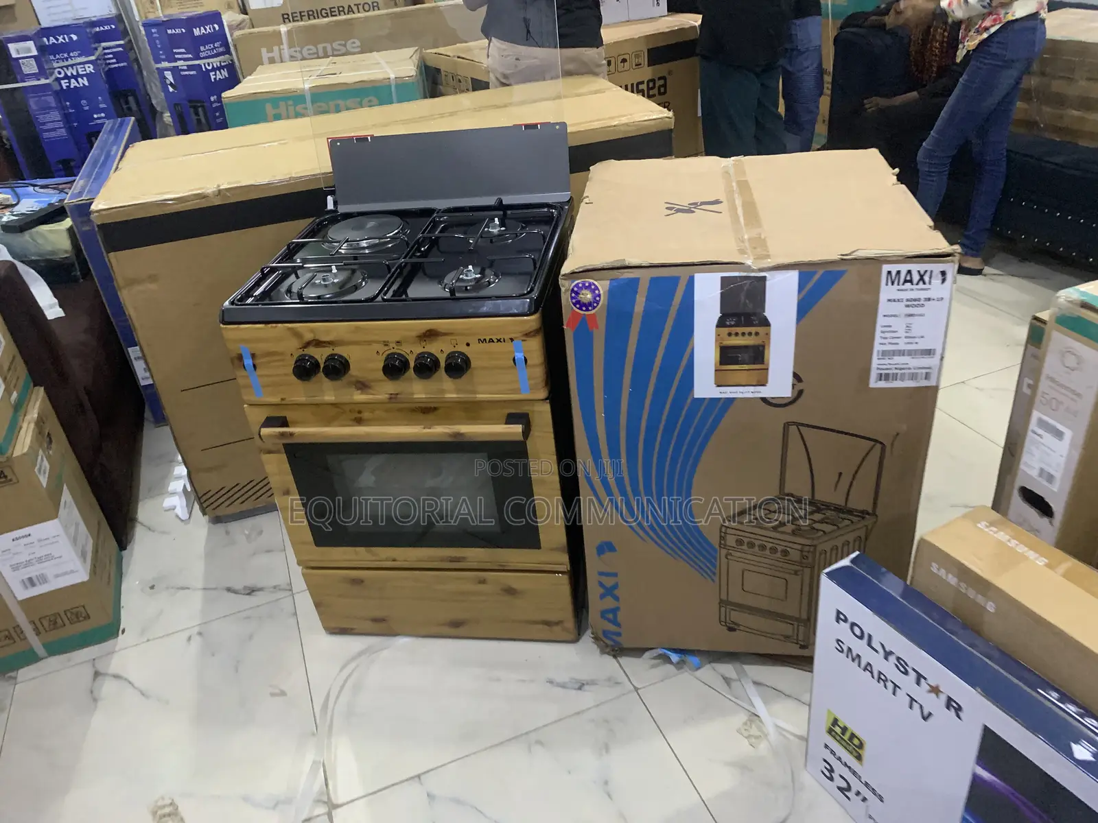 Maxi 6060 Wood Gas Stove – Home Kitchen Essential