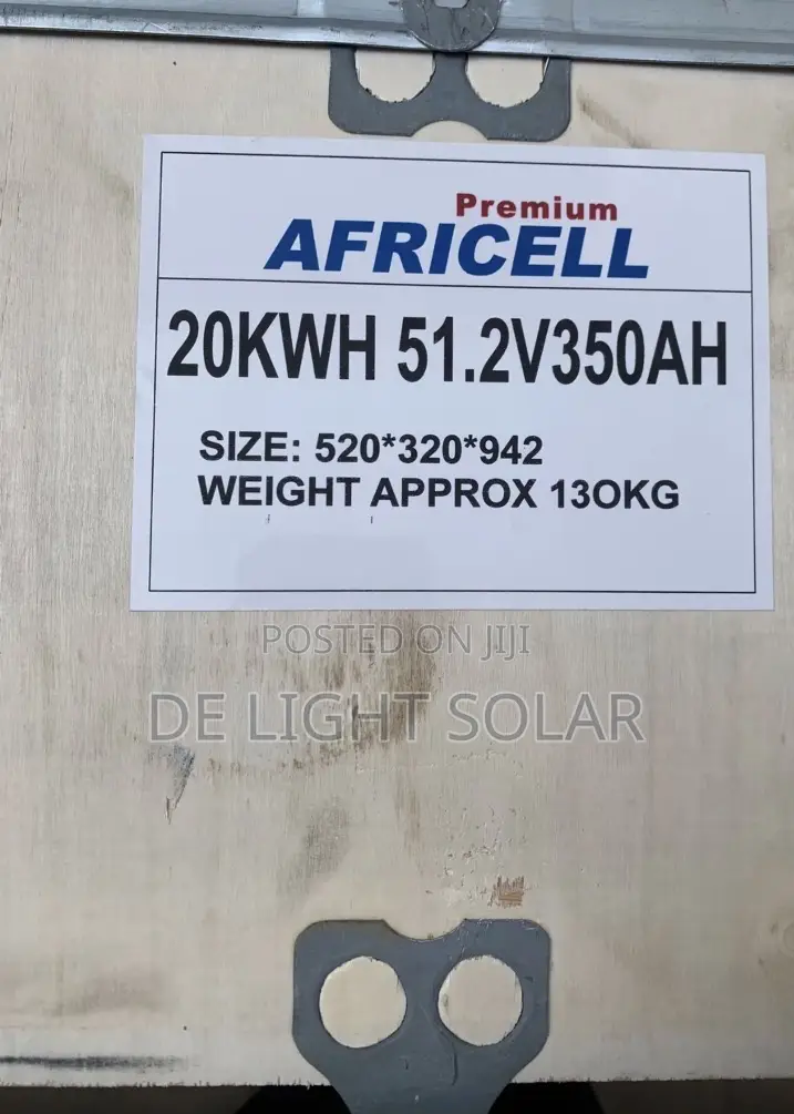 20kwh 51.2v350ah Africell Lithium Battery