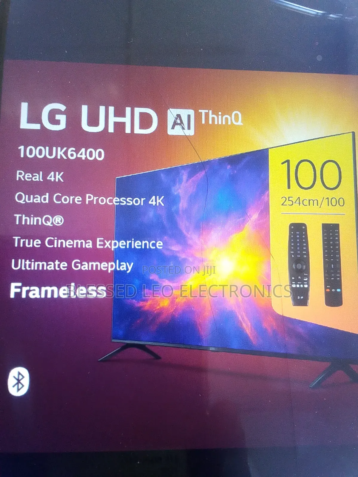 100 Inches Smart Lg Tv 2.0ch Speaker High Definition Entertainment Tv