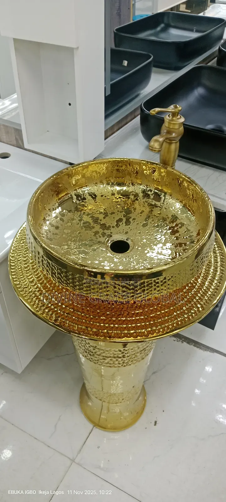 Golden Dining Basin