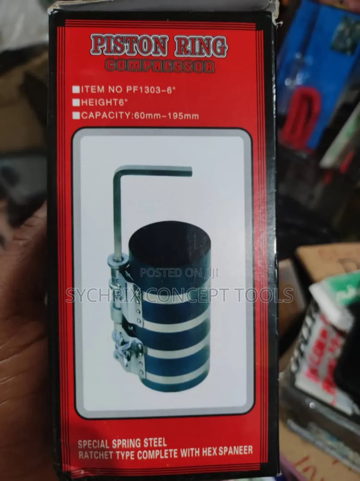 Piston Ring Compressor 6" 60 to 195mm