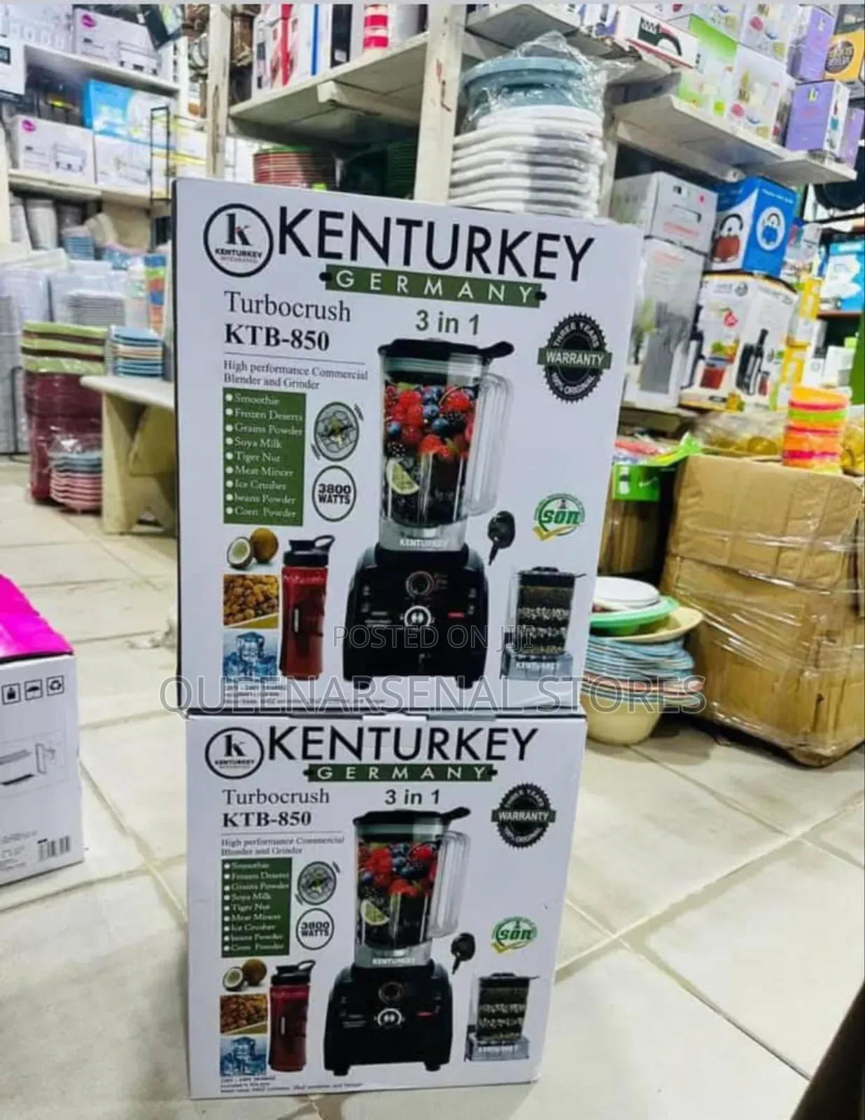 3in1 Kenturkey German Blender