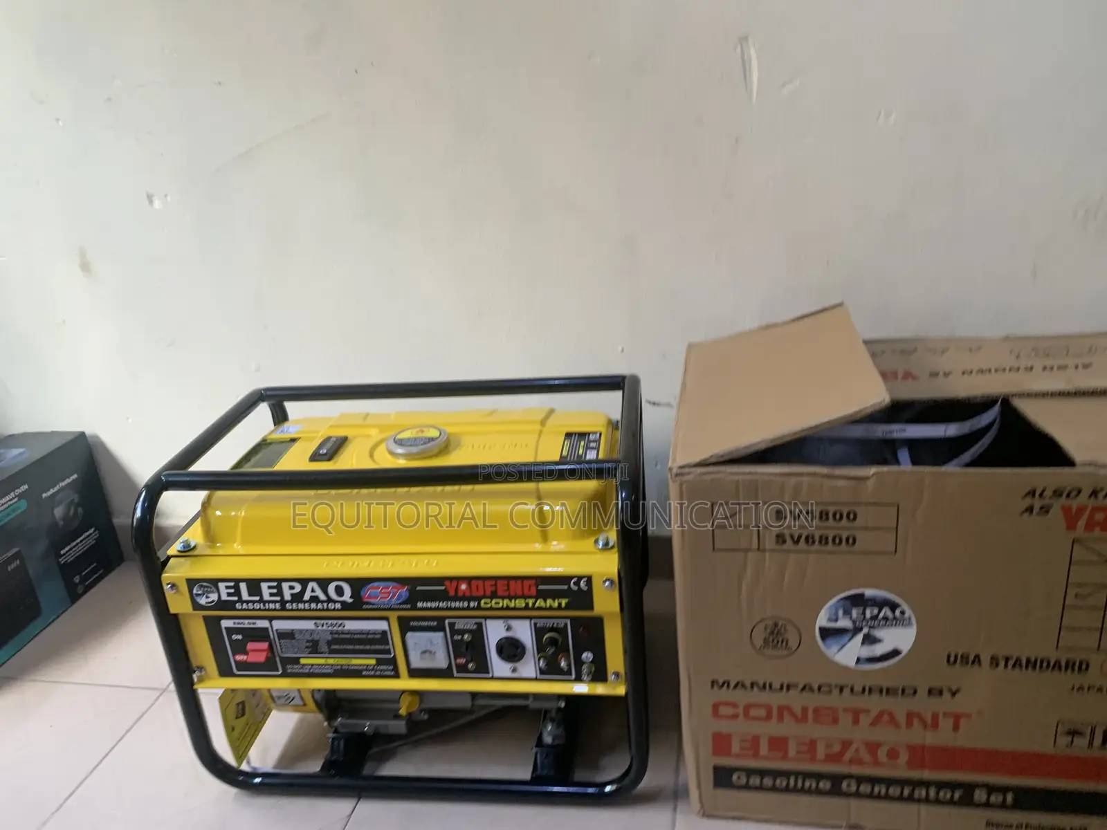 Elepaq Sv5800 Manual Start Generator – Built for Tough Performance