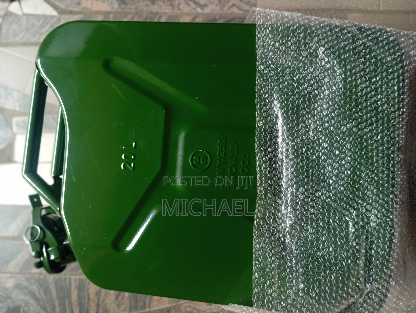 20 Litres Metal Jerry Can for Storage of Liquids