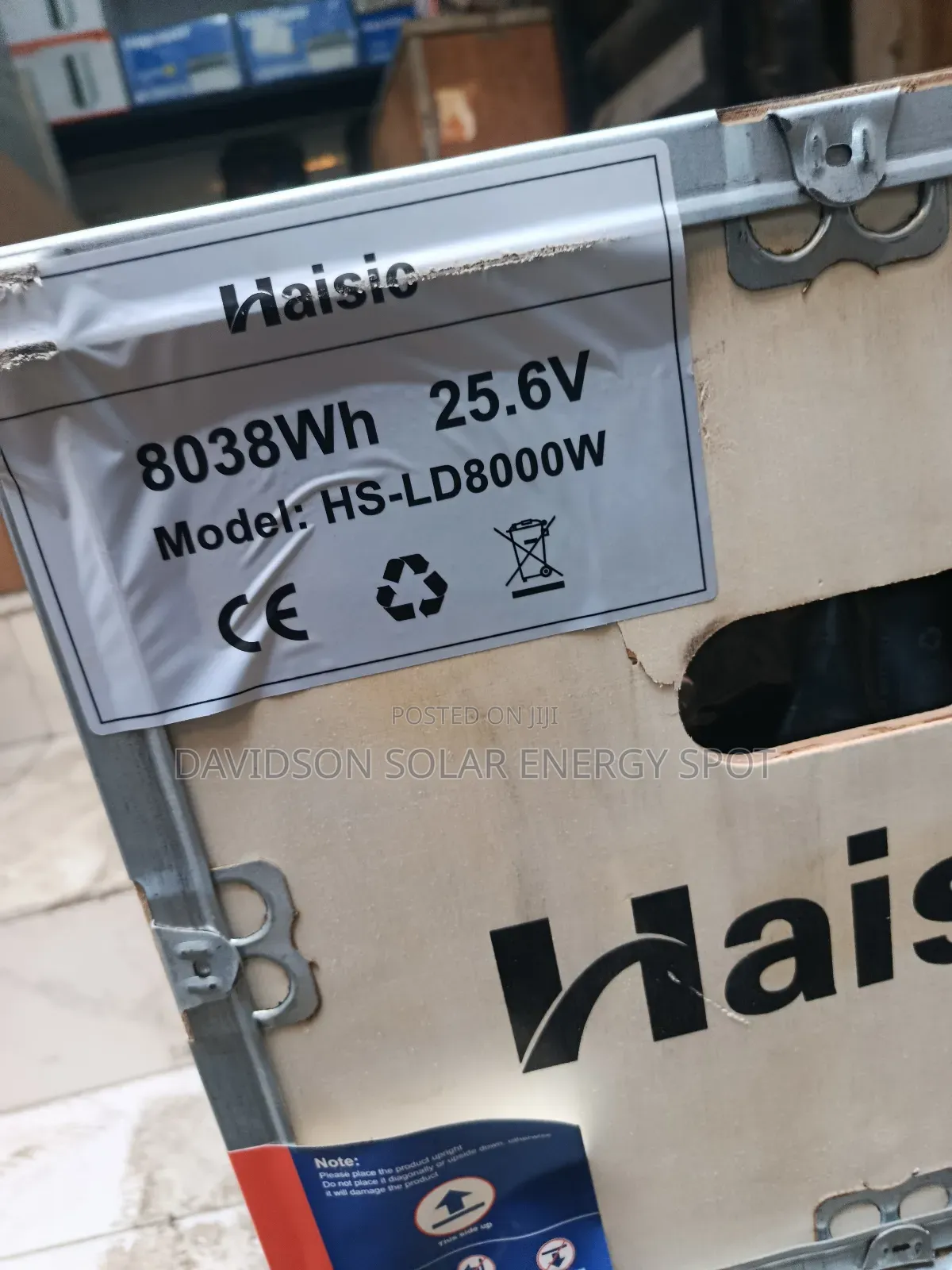 8kwh 24v Haisic Solar Lithium Ion Battery