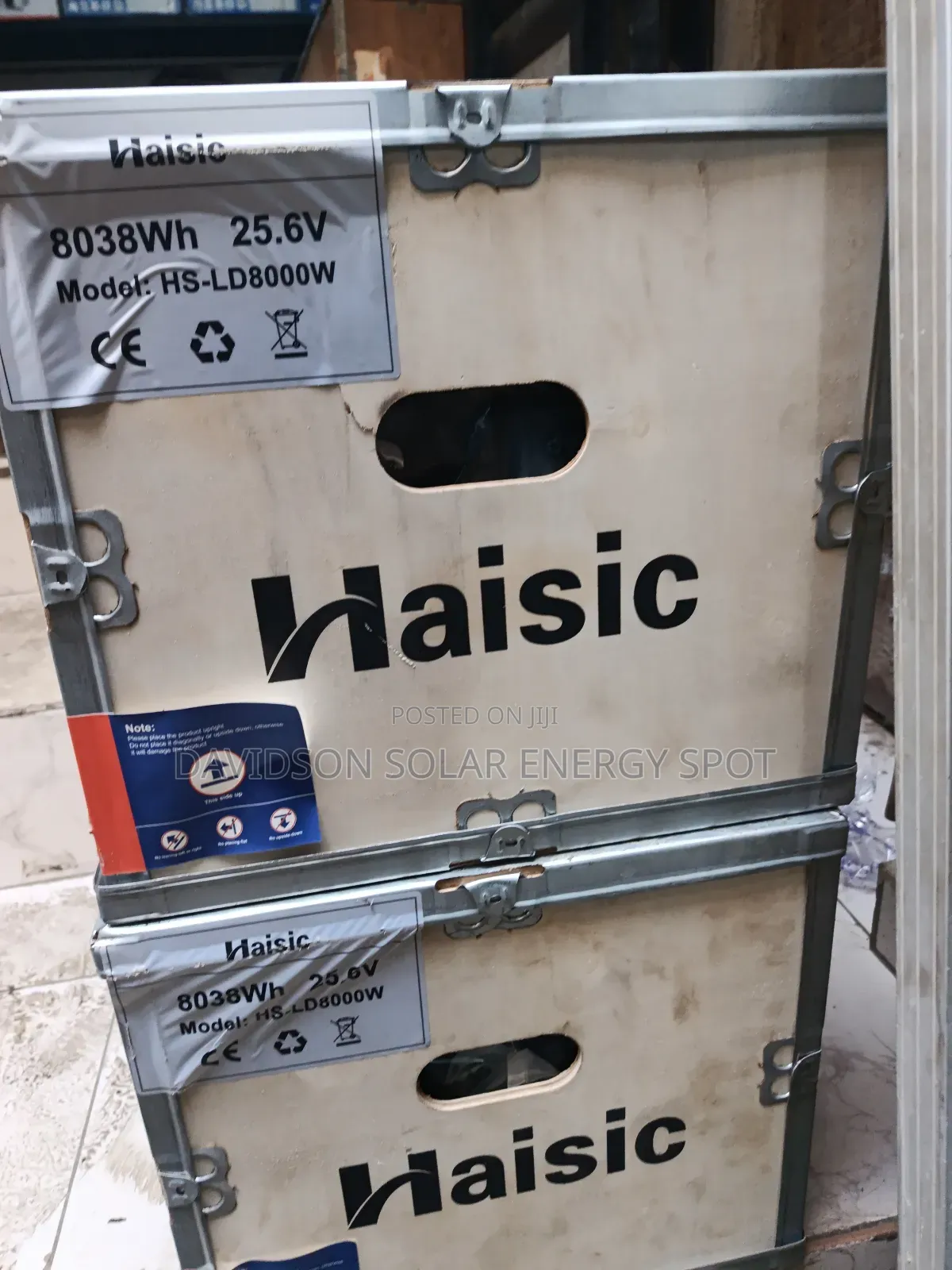 8kwh 24v Haisic Solar Lithium Ion Battery