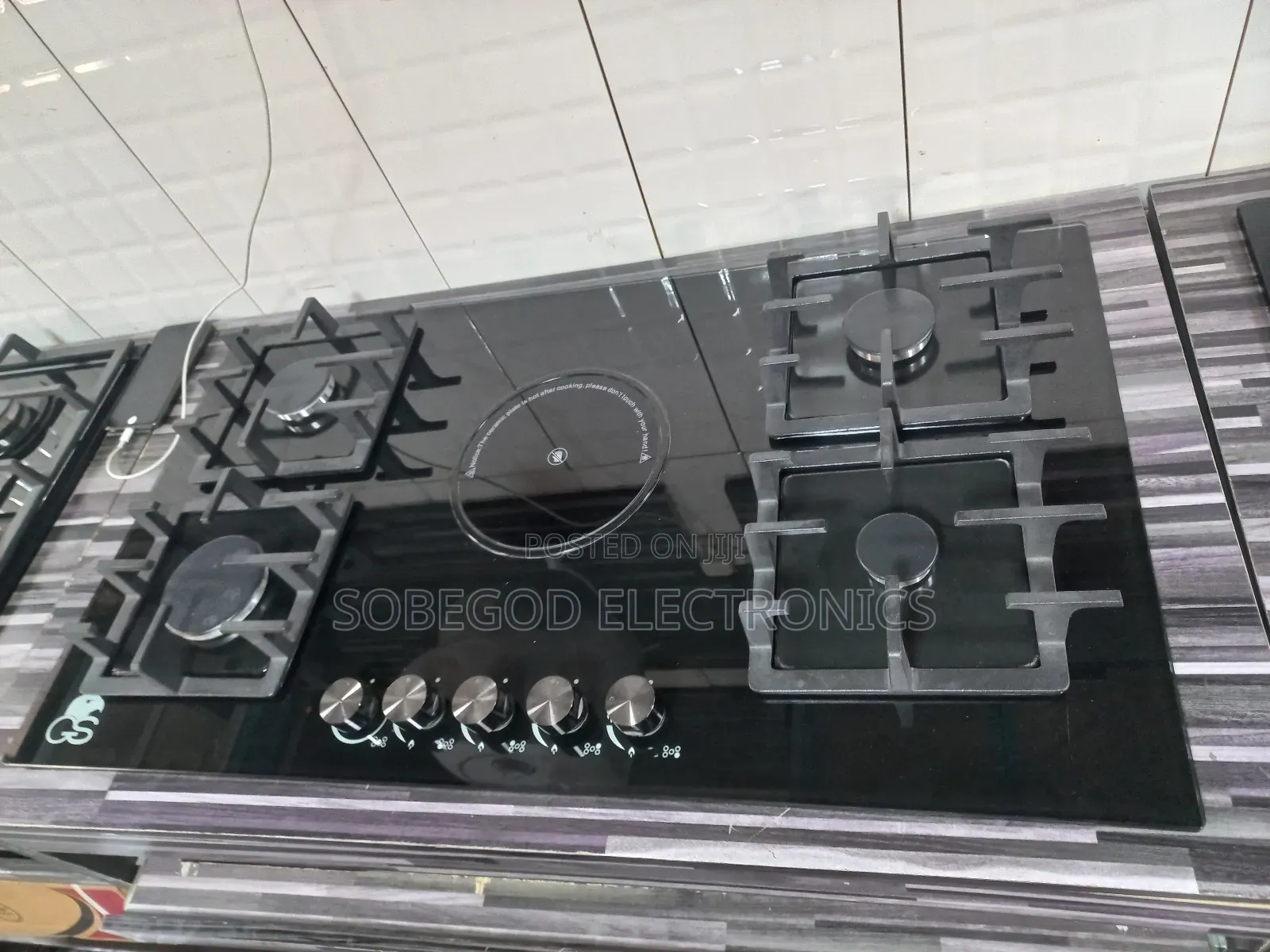 Quality Gs Built-in Gas Electric Cooker Hob 4 Gas 1 Electric