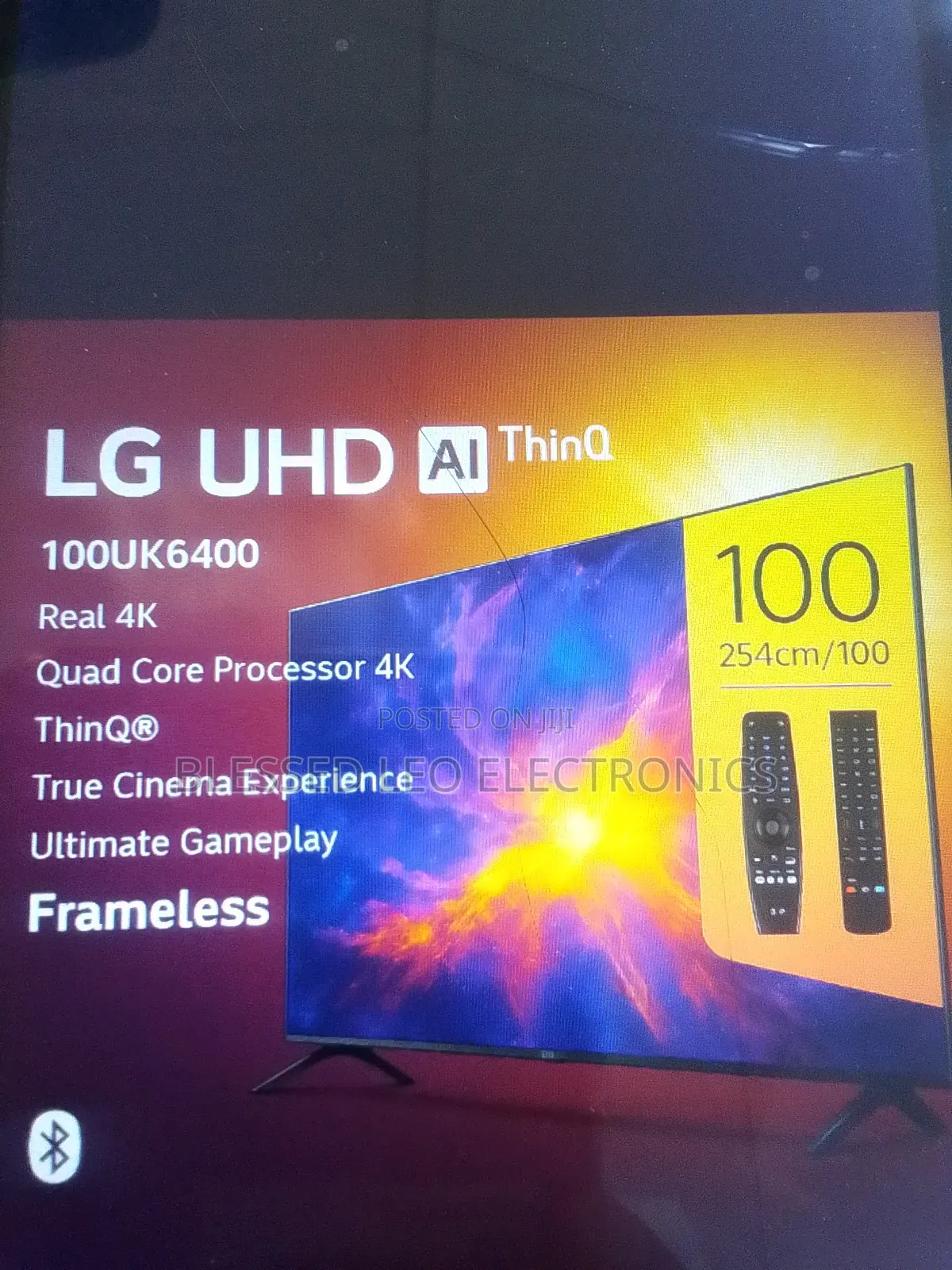 100 Inches Smart Tv With Football Mode Ultra Stadium Active HDR