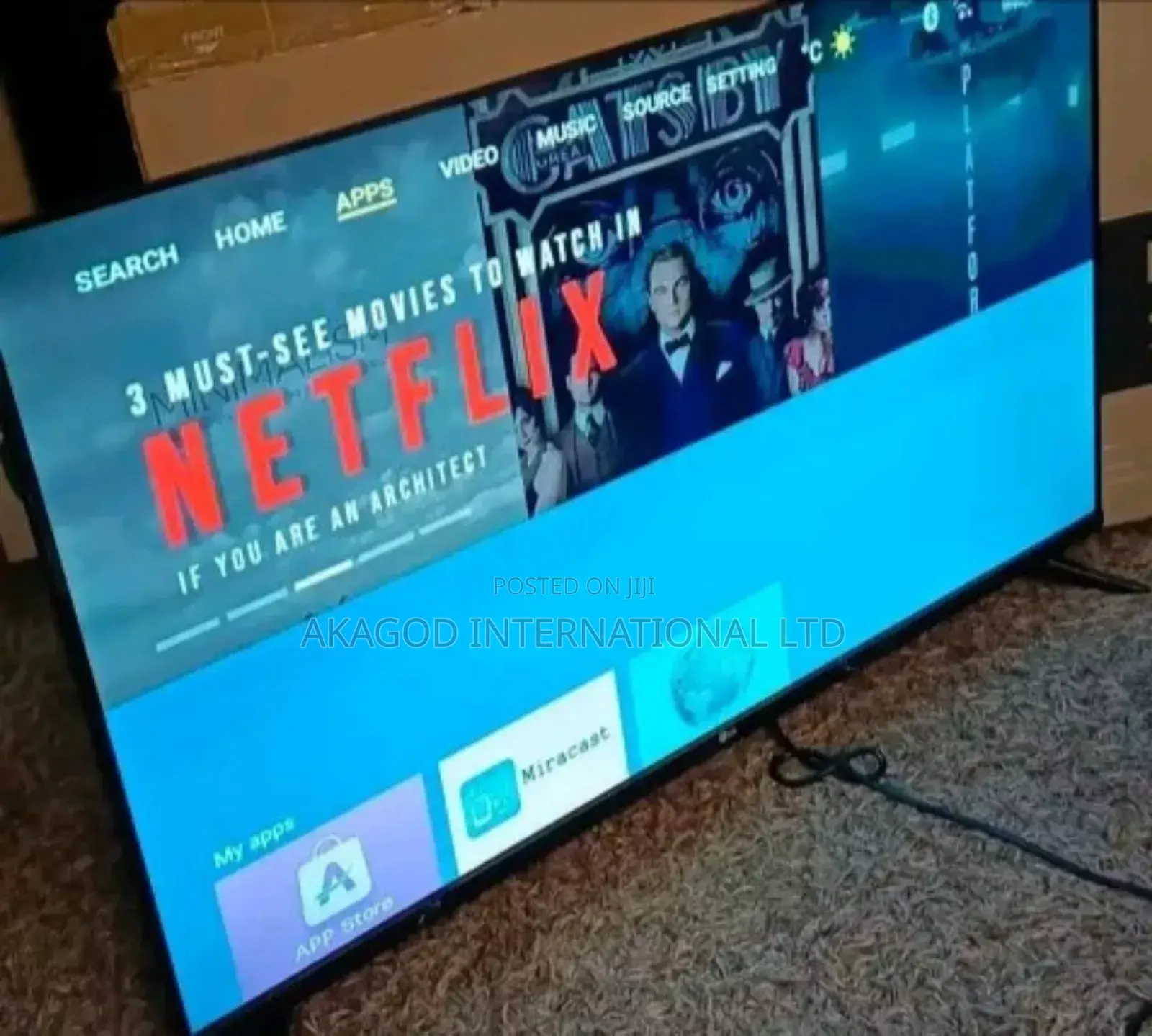 2025 50inches Bluetooth, Netflix Lg Tv