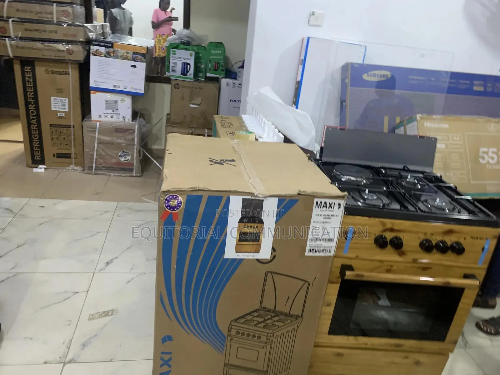 Maxi 6060 Gas Cooker – Versatile Burners