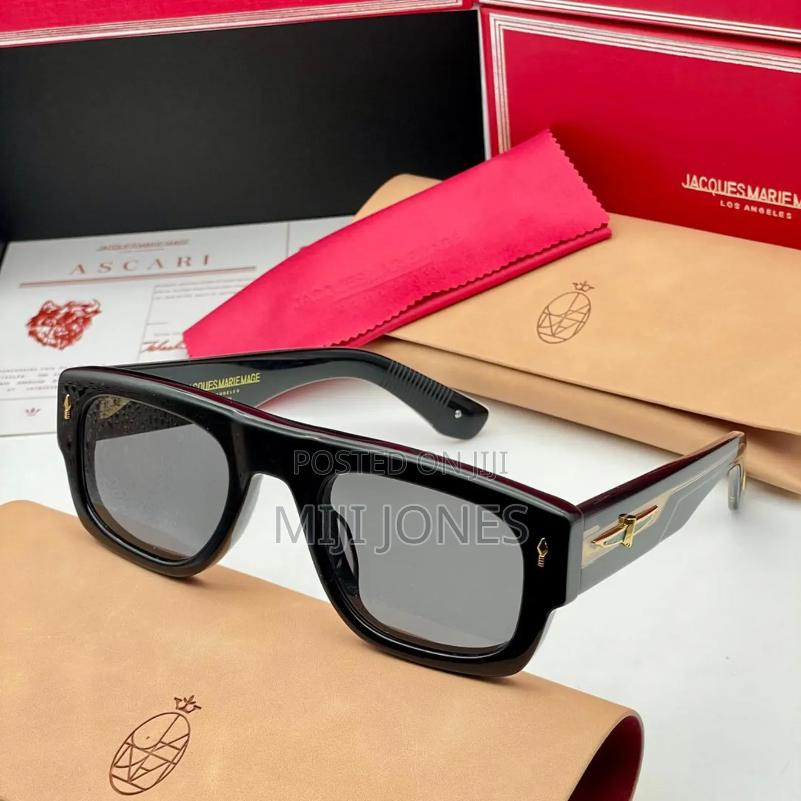 "Jacques Marie Mage Inspired Sunglasses - Various Lens Colors"