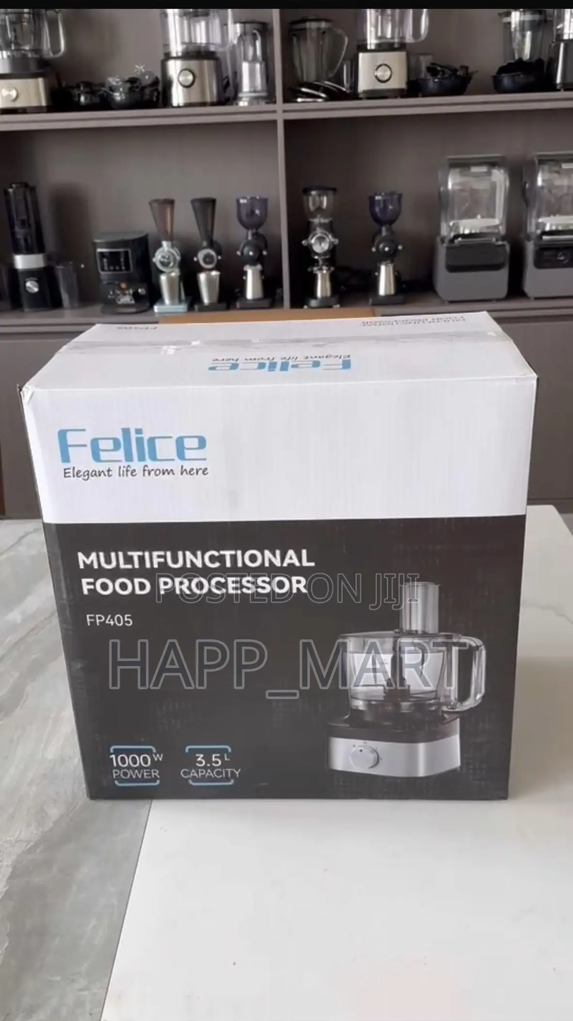 Felice Fp405 – Multifunctional Food Processor With Blender 1000w 3.5l