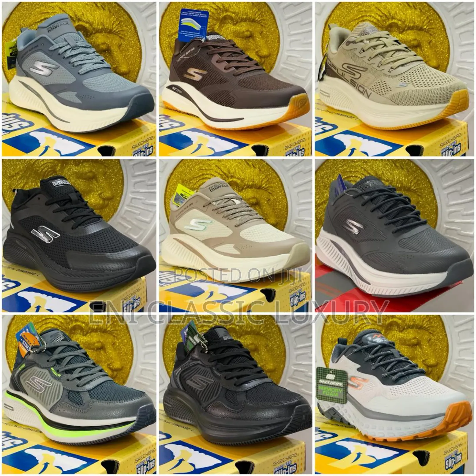 Pure Quality Luxury Men's Sneakers Go Walk Well Banded Package