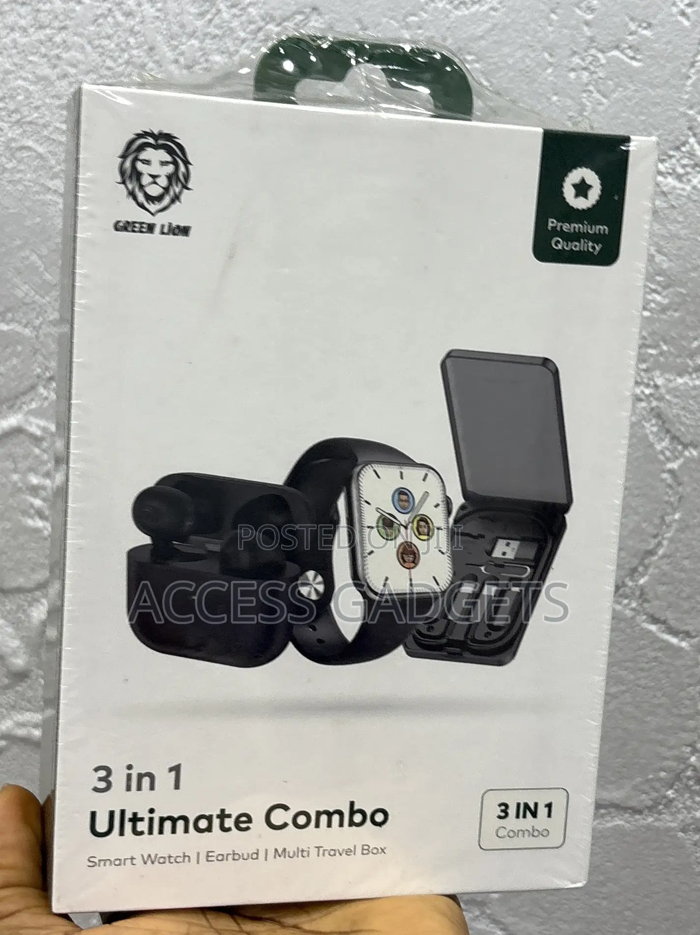 Smart-Watch 3 in 1 Ultimate Combo