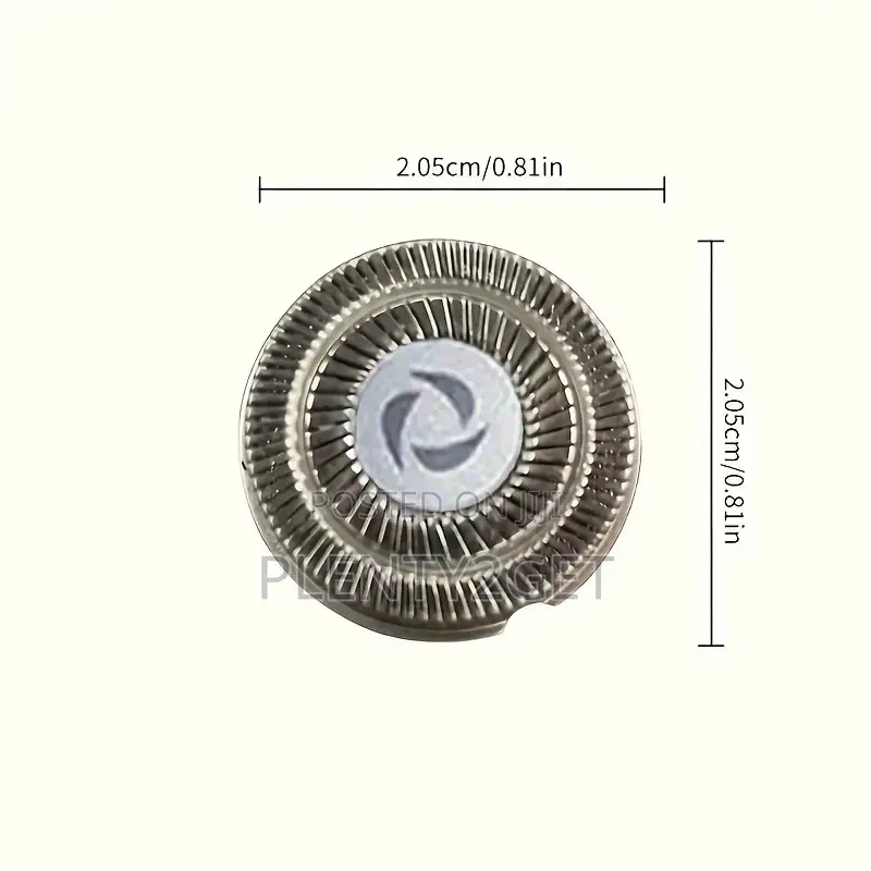 3pcs Spare Blades for Electric Portable Shaver, Replacement Blade