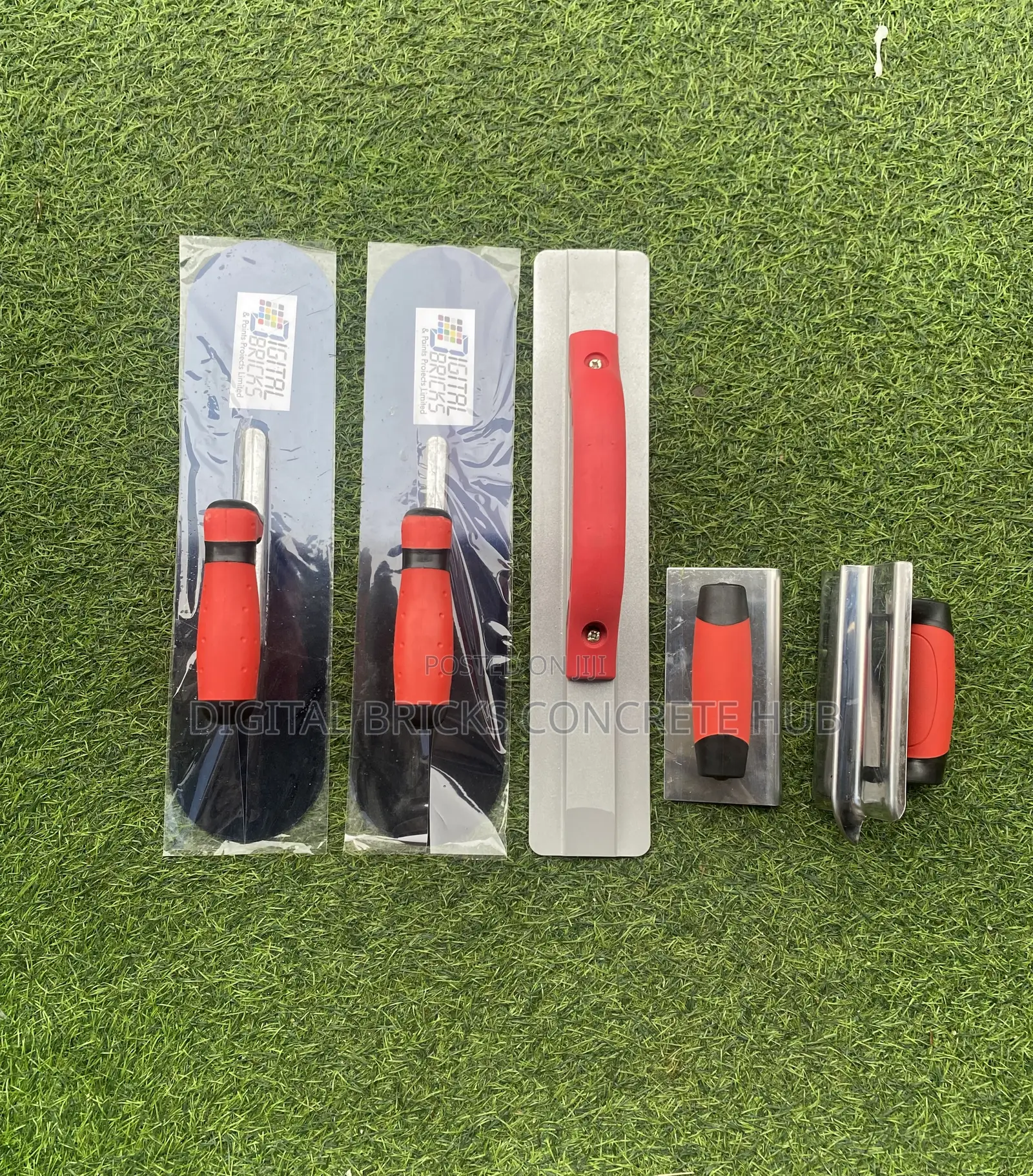 Promo Stamp Concrete Starter Pack Floater Trowel, Edger and Groover