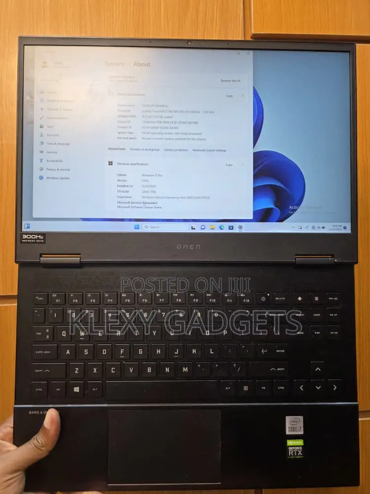 Laptop HP Omen 15 16GB Intel Core i7 SSD 512GB