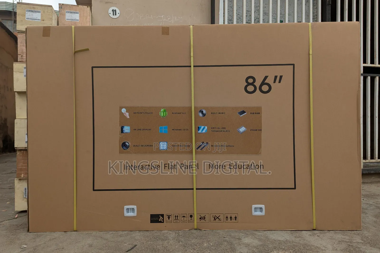 Interactive 86 Inches Uhd Smart Board Touch Screen Flat Panel