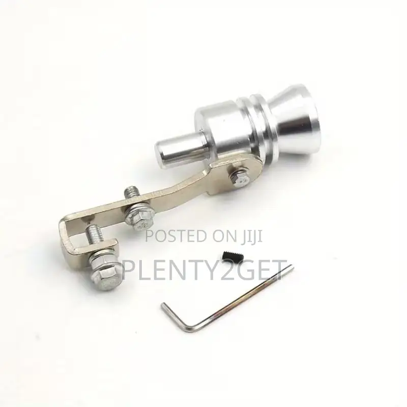 1pc Stainless Steel Car Exhaust Whistle