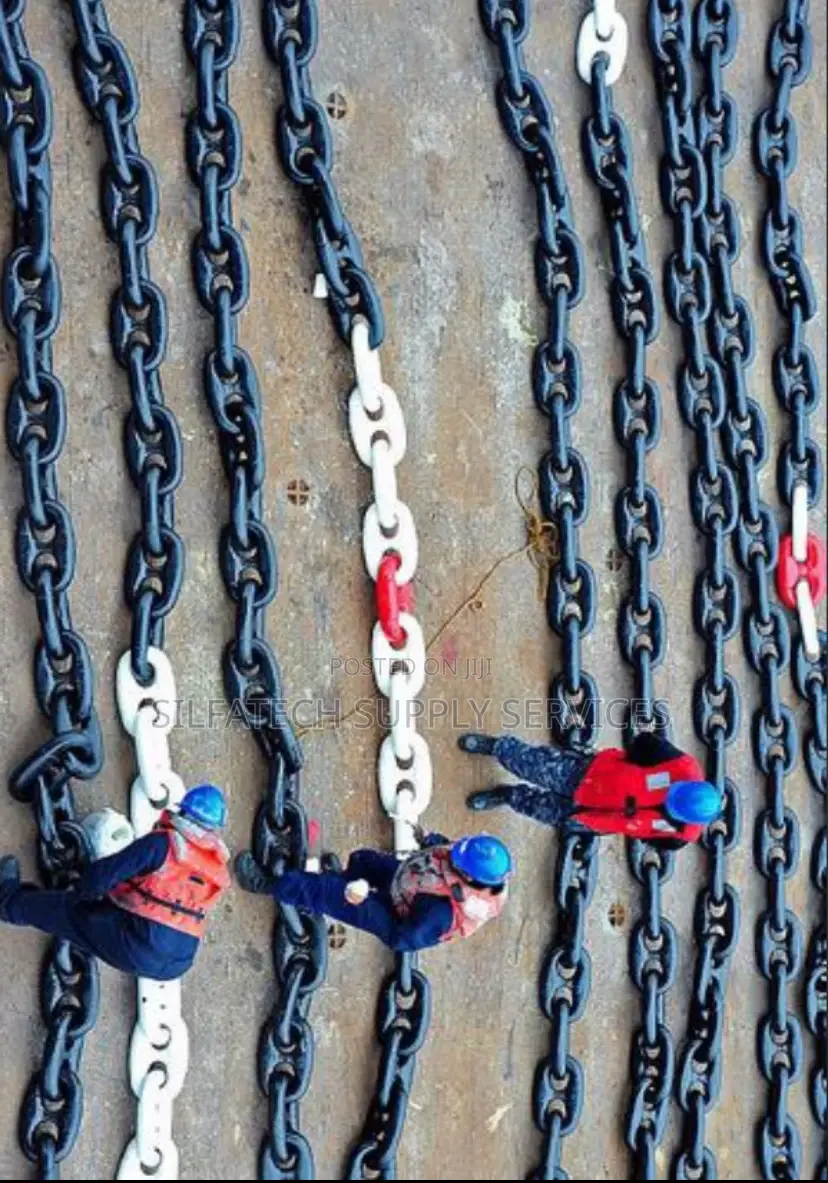 Ship and and Anchor Chain